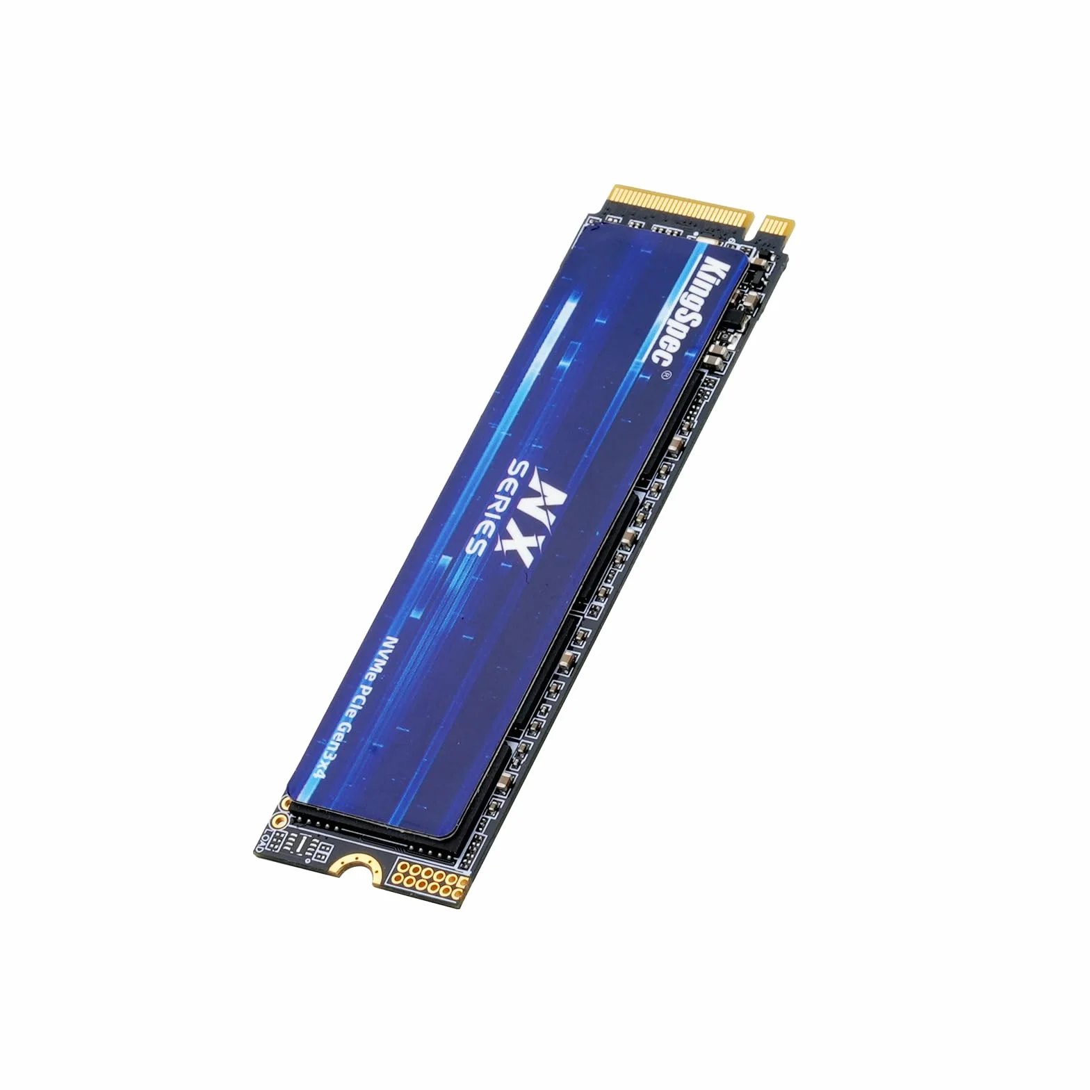 Kingspec NX Series Gen3x4 NVMe M.2 SSD de 1TB, hasta 3500 MB/s, Unidad Interna de Estado sólido 3D NAND Flash M2 2280, para Escritorio y portátil