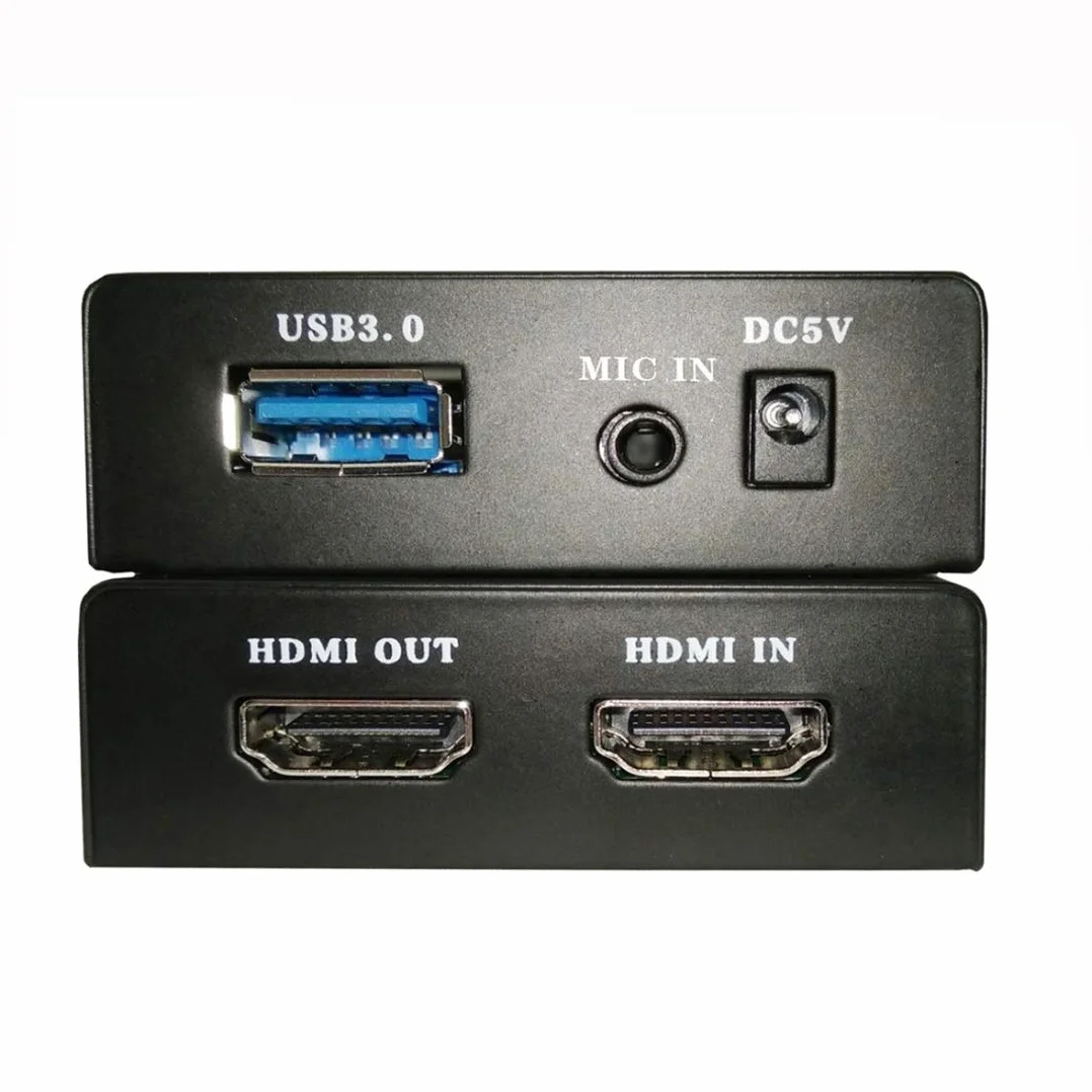 Captura de Video HD LLD EC290 HDMI USB3.0 HD Video Capture Recorder Box Tarjeta de transmisión en Vivo Equipo de Tarjeta de Captura de Video HD