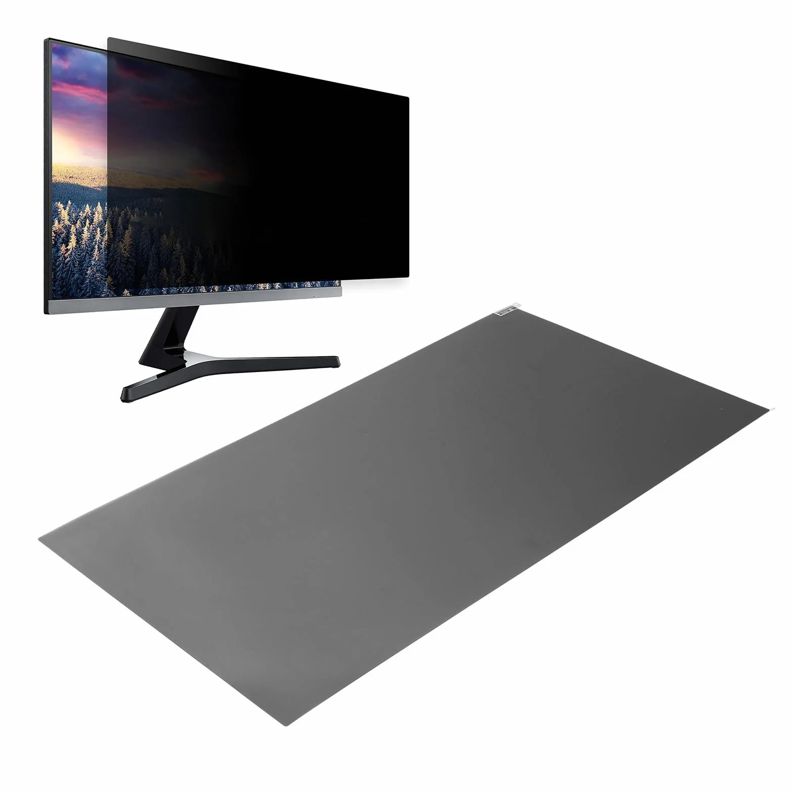 Filtro de Pantalla de Privacidad 16:9 de 24 Pulgadas, Filtro de Privacidad para Monitor de Computadora y Protector Antideslumbrante, Protector de Privacidad de Pantalla
