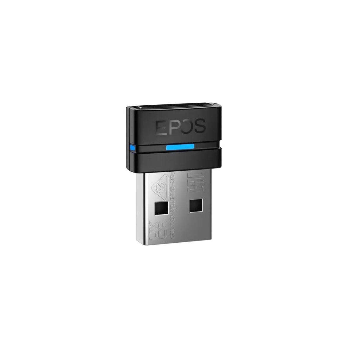 EPOS BTD 800 USB-A – Adaptador Bluetooth para Conectividad Fluida con Las Series Adapt 200, 300, 400, 500 e Impact 1000 – Certificado para MS Teams