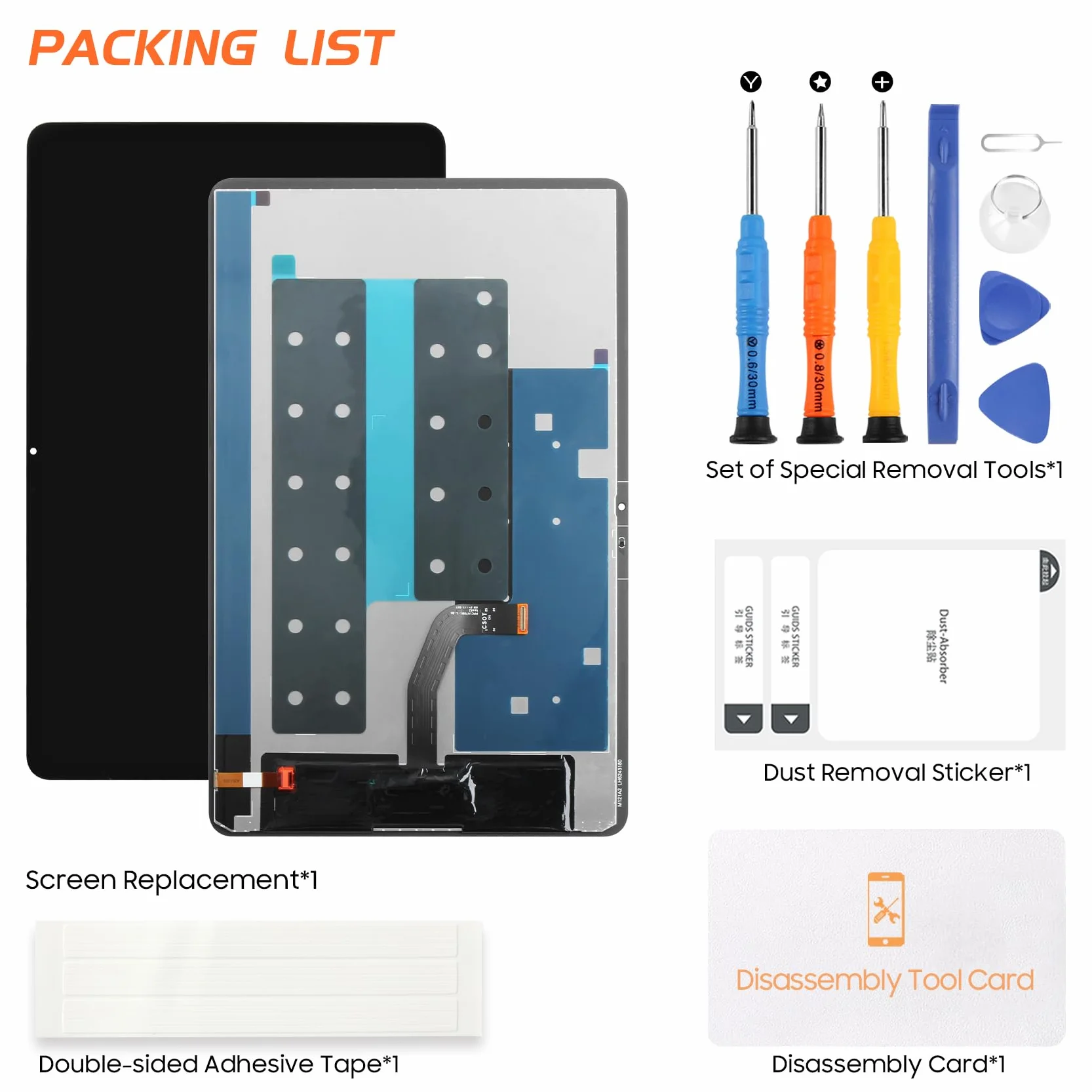 AGCUT Pantalla LCD para Redmi Pad Pro 12.1" Pantalla LCD para Xiaomi Redmi Pad Pro 12.1 Pulgadas Pantalla Reemplazo Pantalla Táctil Digitalizador Touch Screen Asamblea con Reparación, Negro