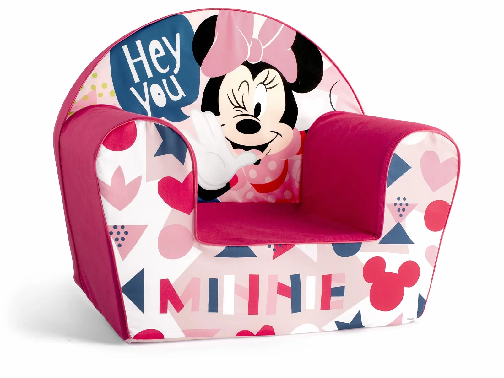 Lulabi Minnie Icon Sillón para niña Rosa 51x33x43 cm Algodón Esponja