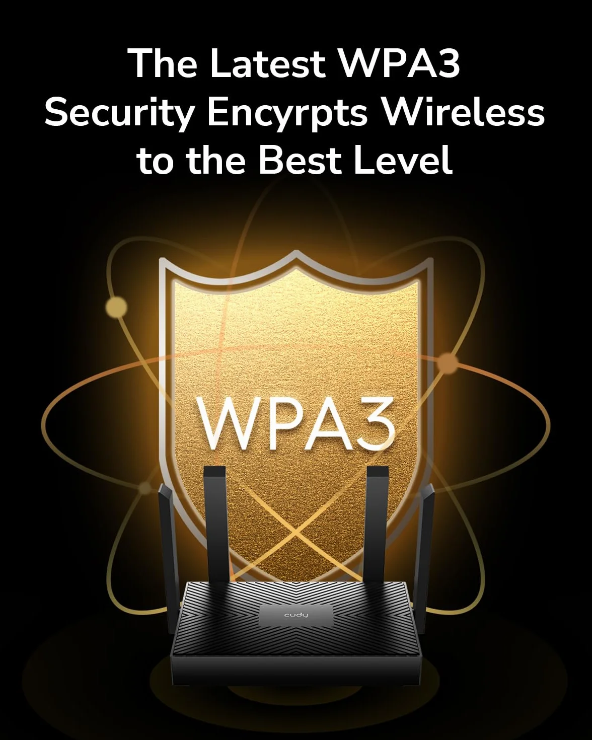 Cudy AX1500 Router Wi-Fi 6 Dual Band – Router Internet 802.11ax, Punto de Acceso, con 4 Antenas de 5 dBi, MU-MIMO, Beamforming, OFDMA y Seguridad WPA3 – Modelo WR1500
