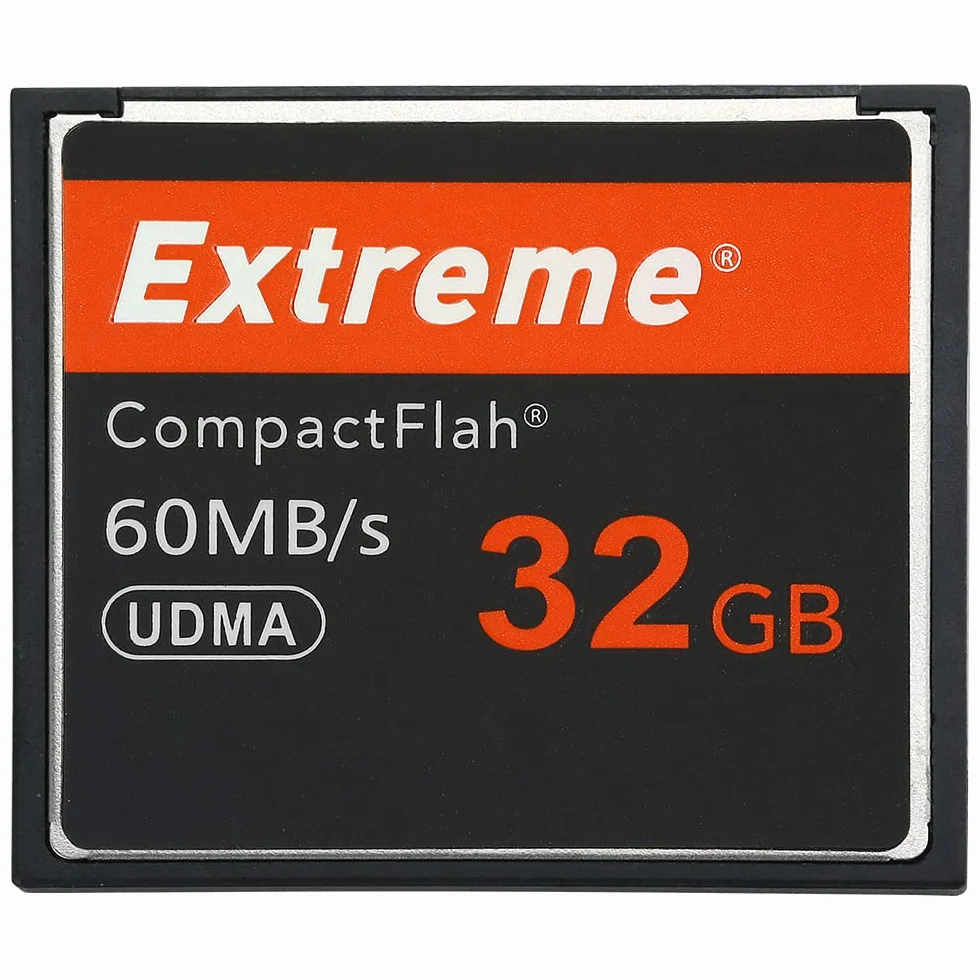 Extreme - Tarjeta de memoria flash compacta de 32 GB, tarjeta CF original para fotógrafos profesionales, videógrafos, entusiastas