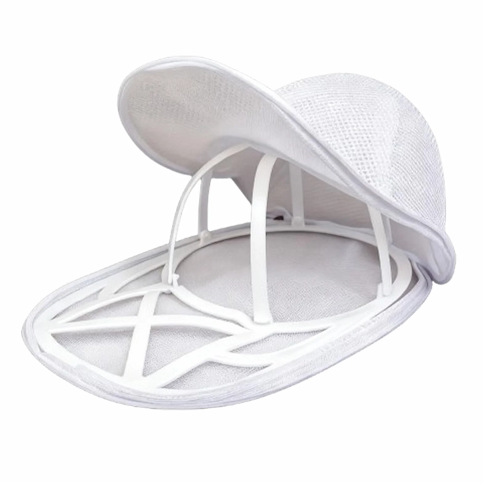 Lavar Gorras Lavadora, Portátil Versátil Lavadora de Gorras, Desmontable Soporte para Gorra, Bolsa de Lavado 2 en 1 y Moldeador de Gorra, Prevenir la Deformación del Sombrero