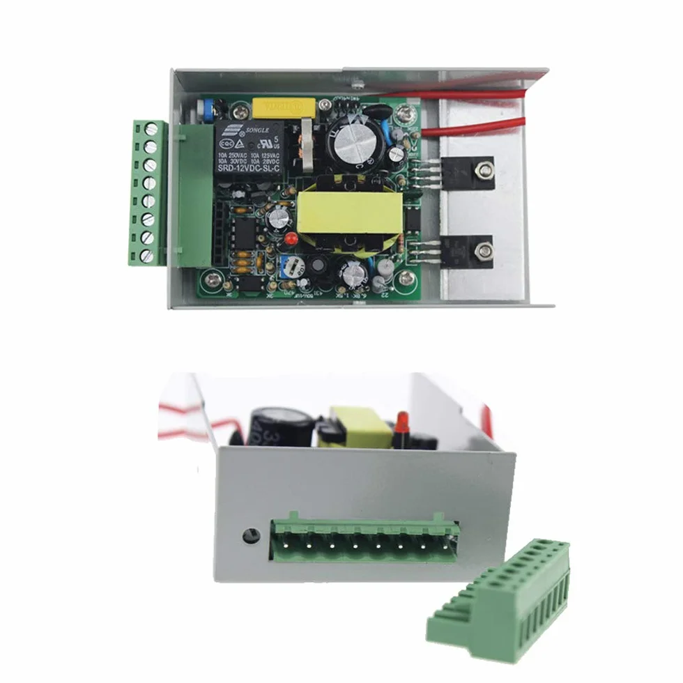 AC 110-240V a DC12v 3A 36w Fuente de Alimentación para el Sistema de Control de Acceso de Puerta Fuente de Alimentación K80