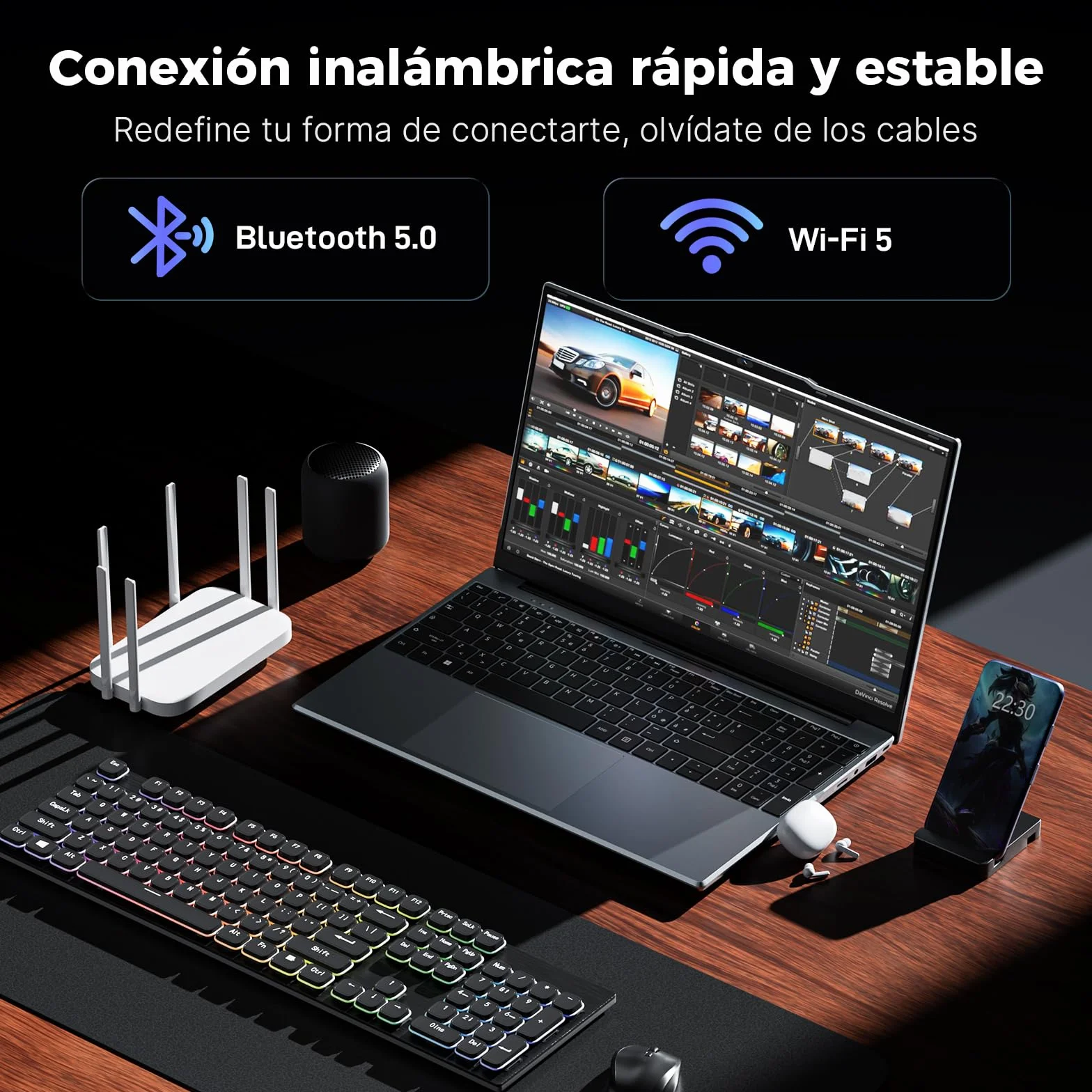 BMAX 15,6 Pulgadas Ordenador Portátil Procesador N95 hasta 3,4 GHz PC Portátil 12GB LPDDR5 RAM 512GB SSD 1920x1080 FHD Notebook Win 11 Laptop USB 3.2x2, WiFi5, Mini HDMI, Película Protectora Español