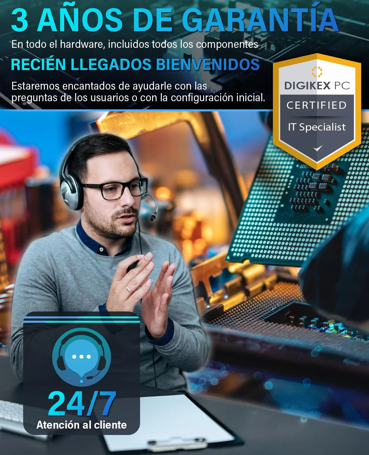 Greed® Multimedia V2 PC con Intel Core i7 10700 - Ordenador de sobremesa + Home Office PC con 4,8 GHz, 16 GB RAM - 512 GB SSD - DVD+RW - USB3.1 - Wi-Fi, con Windows 11 Pro