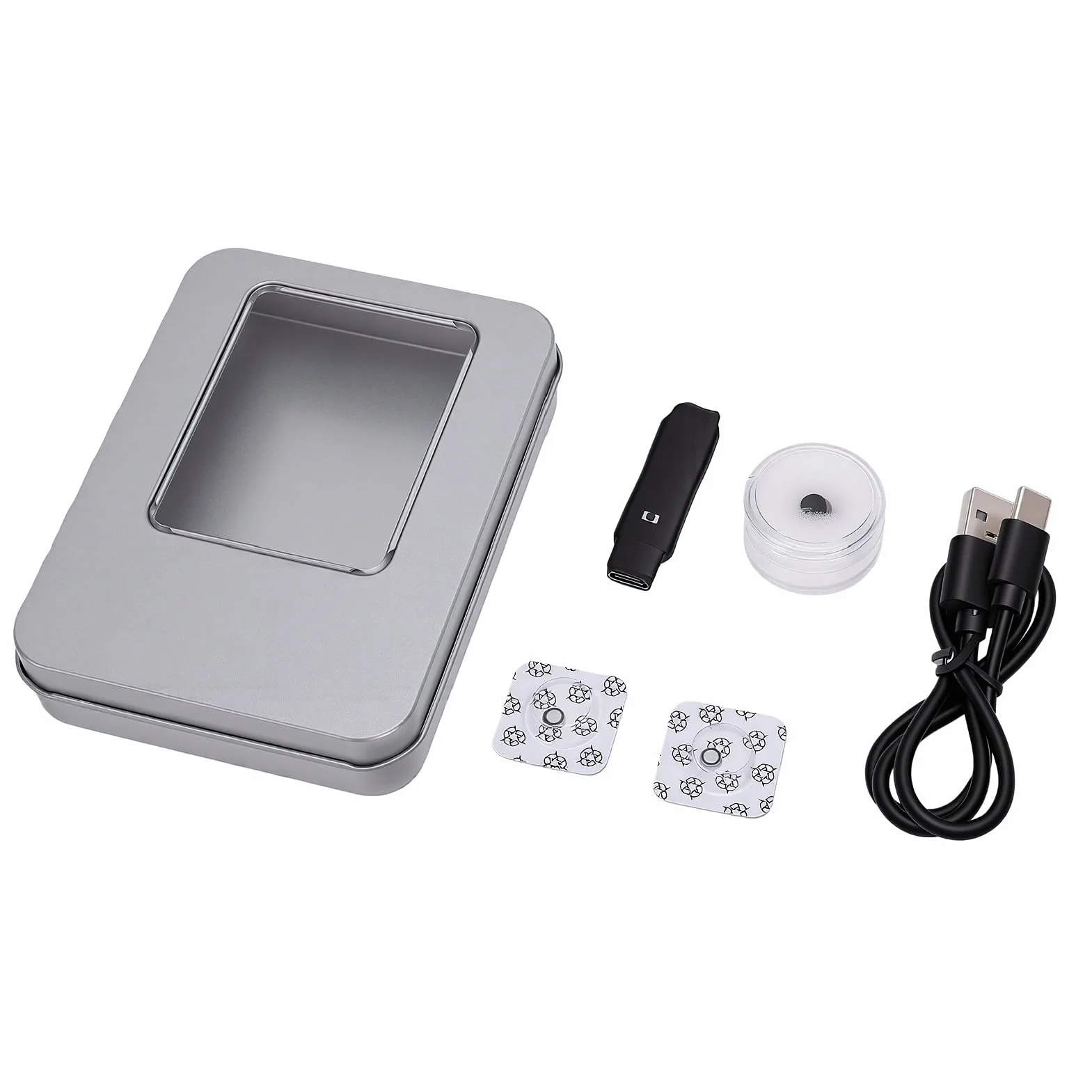 Pequeños y Discretos Auriculares con Micrófono de Alta Sensibilidad para una Comunicación en Las Actividades Diarias Tamaño Portátil y Juego Completo