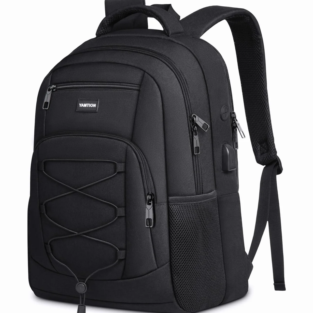 YAMTION Mochila Escolar Hombre y Mujer,17 pulgadas Mochila Juvenil Adolescente Mochila Portatil para Estudiante Universidad Secundaria Oficina Trabajo