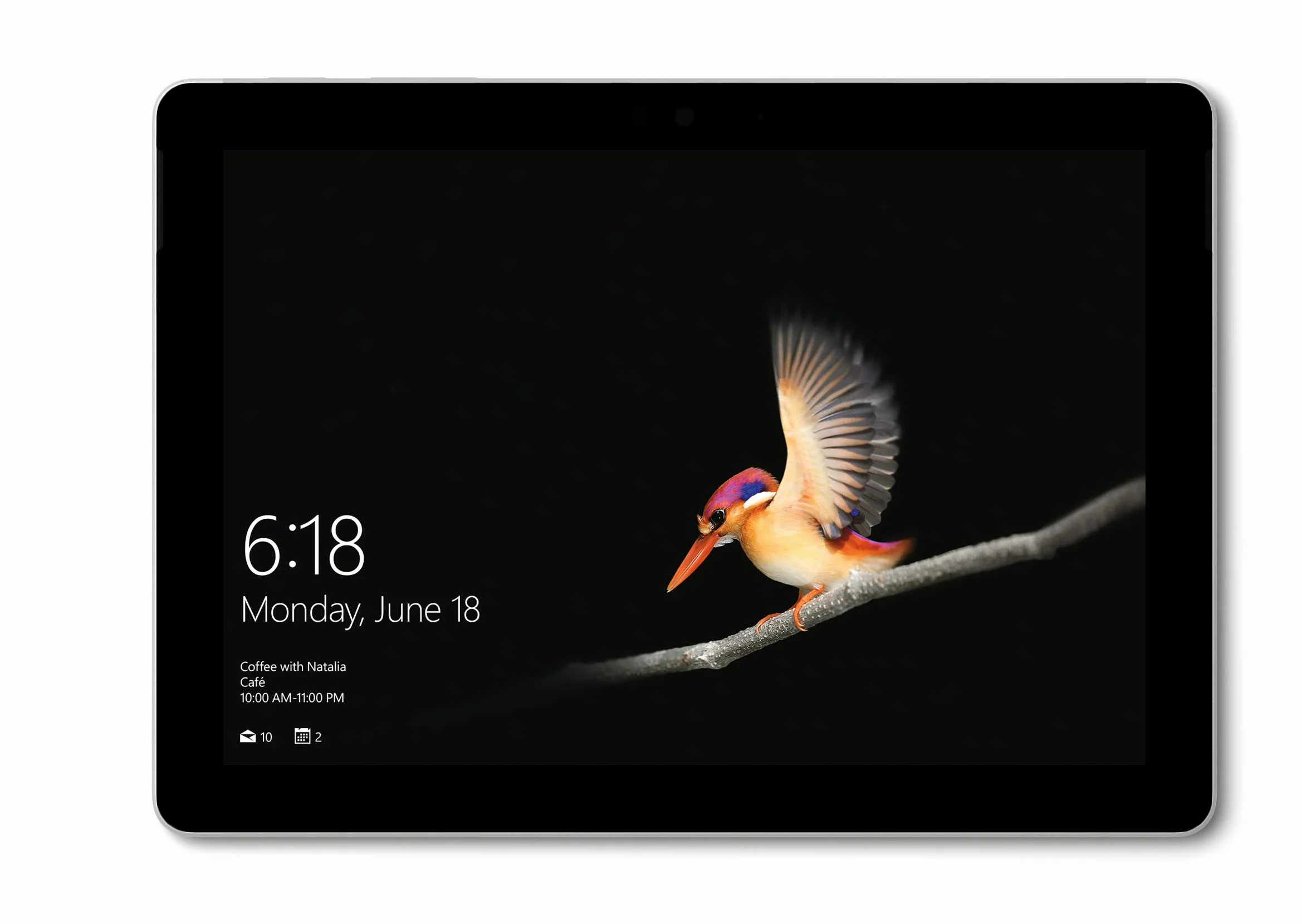 2018 Microsoft Surface Go con Intel Pentium Gold 4415Y (10-pulgadas, 4GB RAM, 64GB SSD) Platino (Reacondicionado)