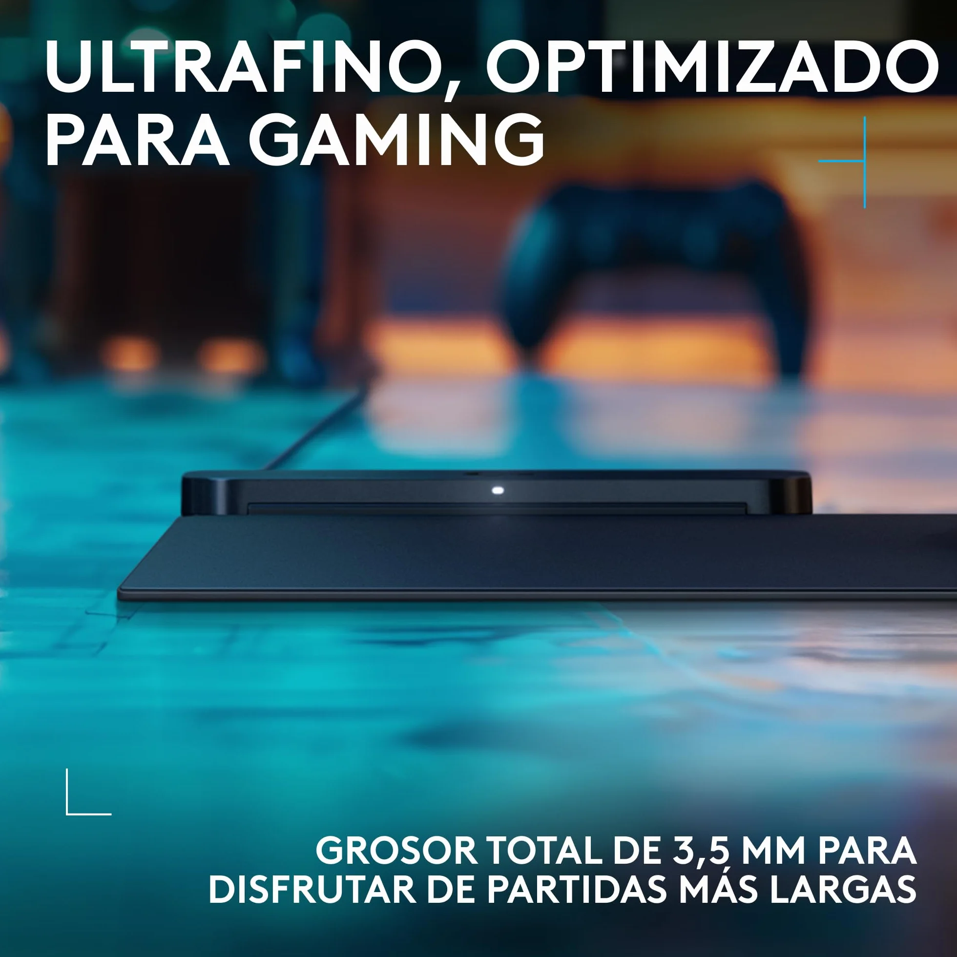 Logitech G POWERPLAY 2, Alfombrilla de ratón con Carga inalámbrica para Ratones para Gaming Logitech G compatibles, 34,5 x 28,4 cm, 3,5 mm de Grosor, para PC/Mac - Negro