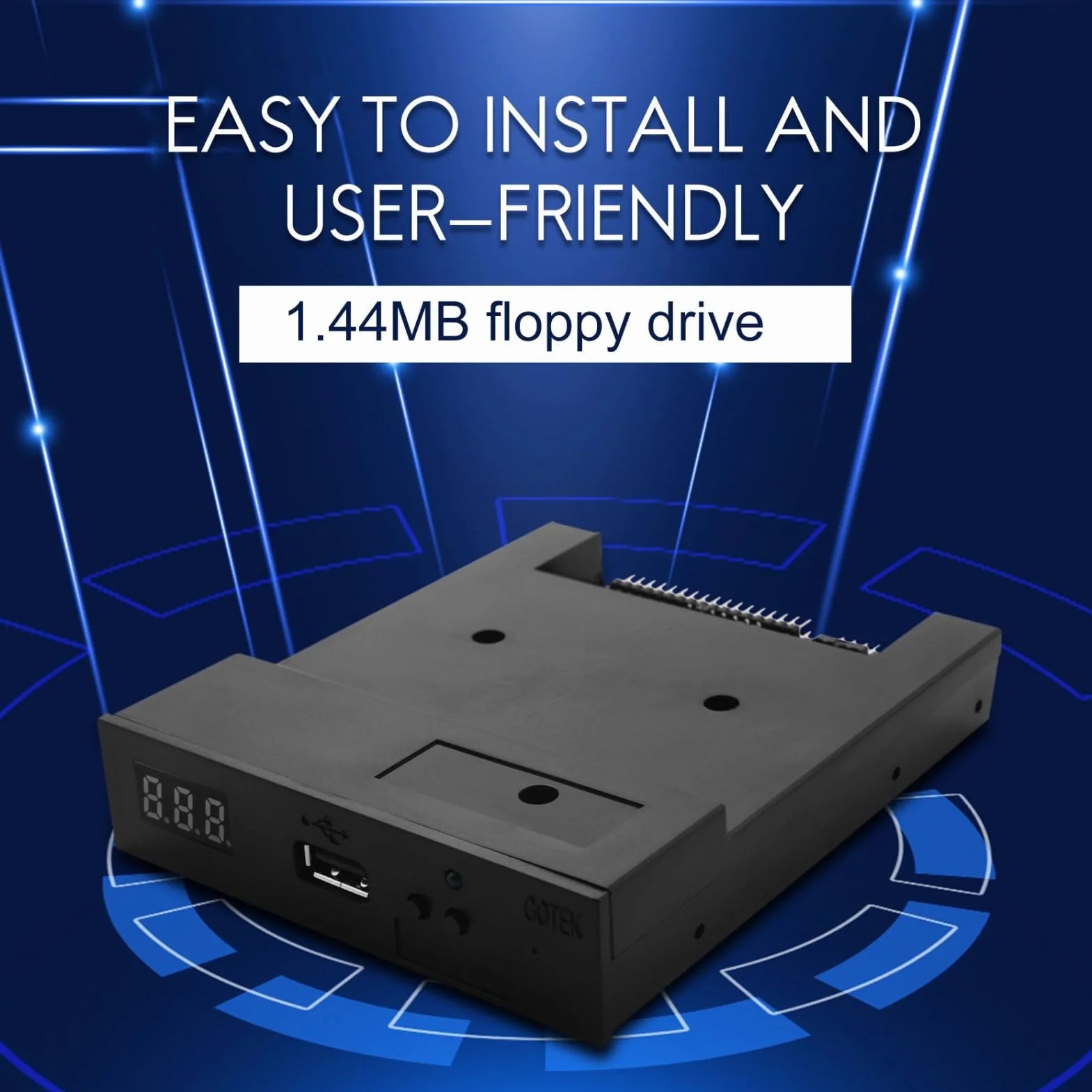 Emulador de unidad de disquete USB SFR1M44-U100 1,44 MB 3,5" Floppy unidad de disquete emulador USB SSD Floppy emulador de teclado musical