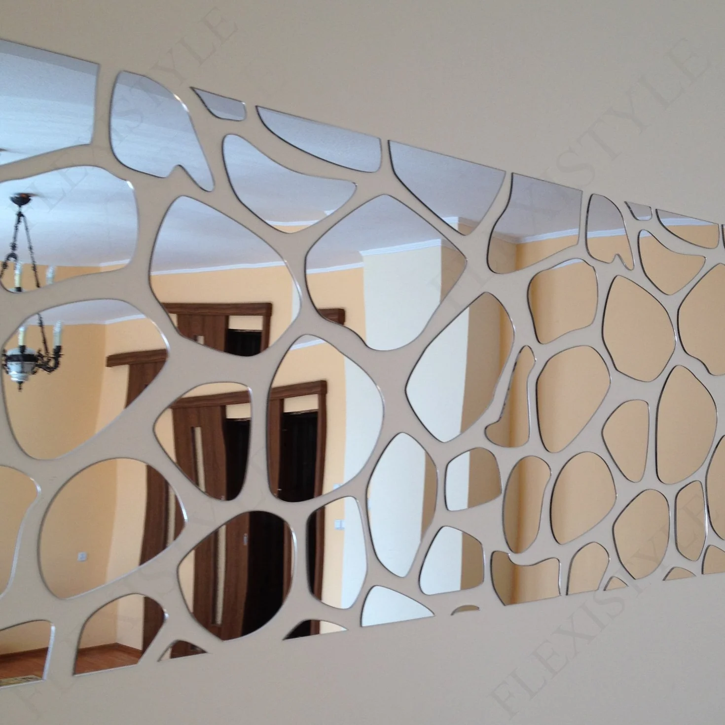 Wood Addicts Mata Acrylic Mirror Silver 2mm A2 594x420 mm