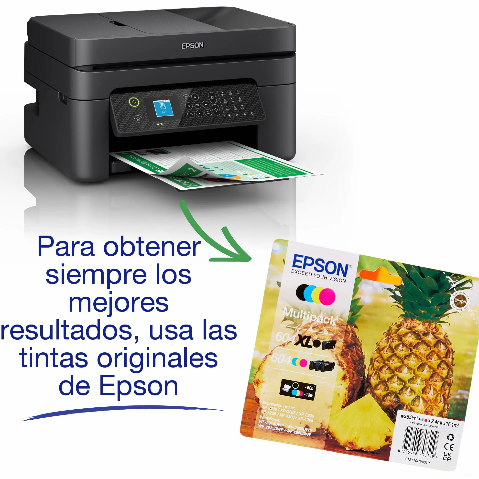 Epson Impresora de inyección de Tinta multifunción Expression Premium XP‑7100 A4 con conectividad inalámbrica