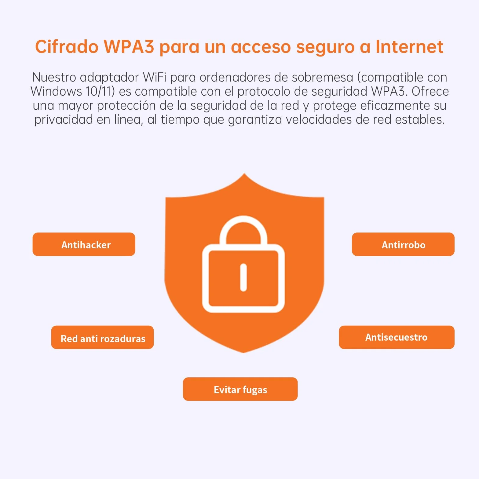 2 en 1 Adaptador WiFi 6 AX900 + BT5.4 Bluetooth USB WiFi para PC, Doble Banda 5 GHz/2,4 GHz Antena WiFi, Controlador Integrado para Windows 10/11, Seguridad WPA3(Gris Claro)