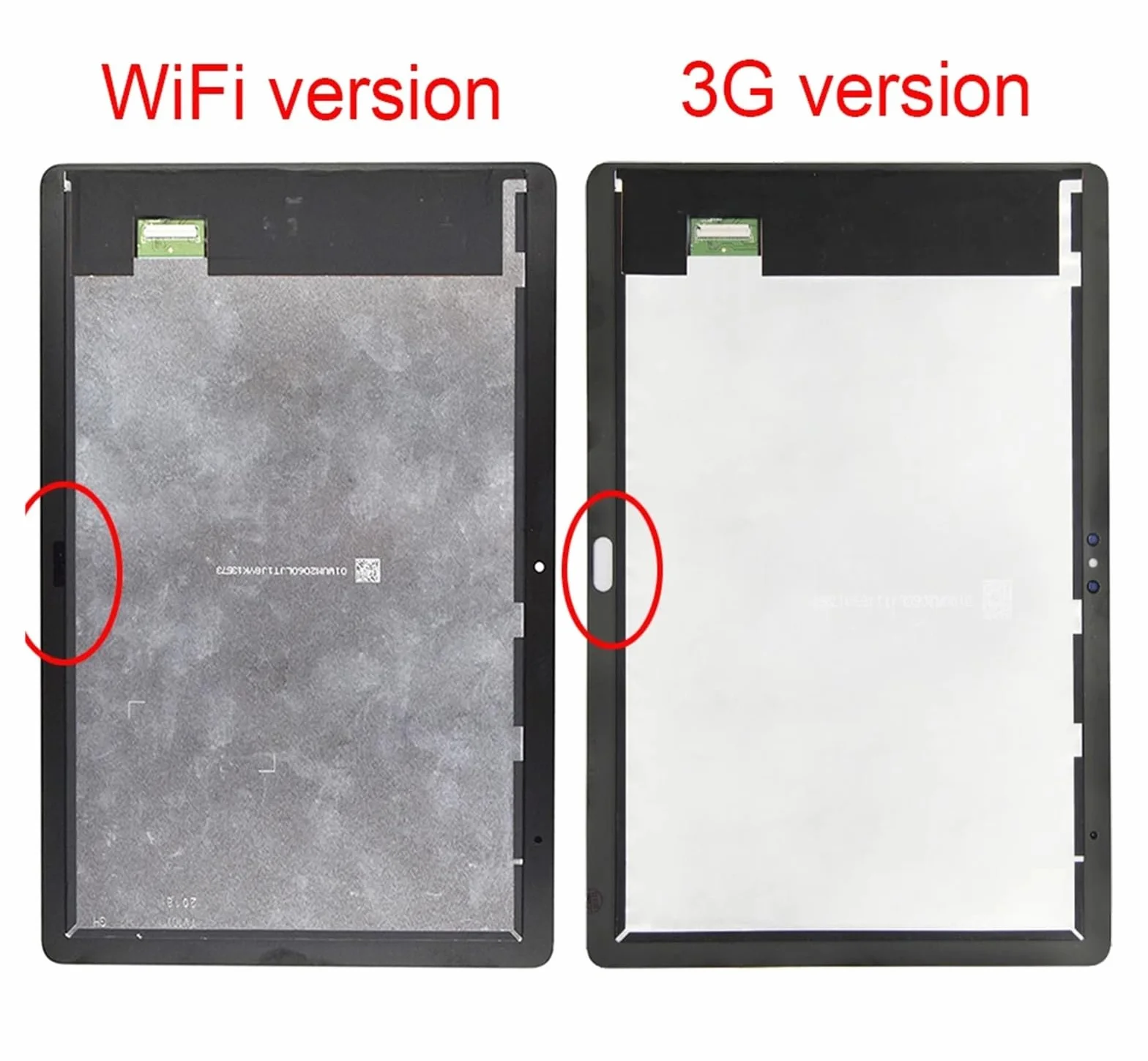 Pantalla LCD De 10,1" Compatible con Huawei MediaPad T5 10 AGS2-L09 AGS2-W09 AGS2-L03 AGS2-W19 con Panel Táctil Y Digitalizador.(WiFi Black No Frame)