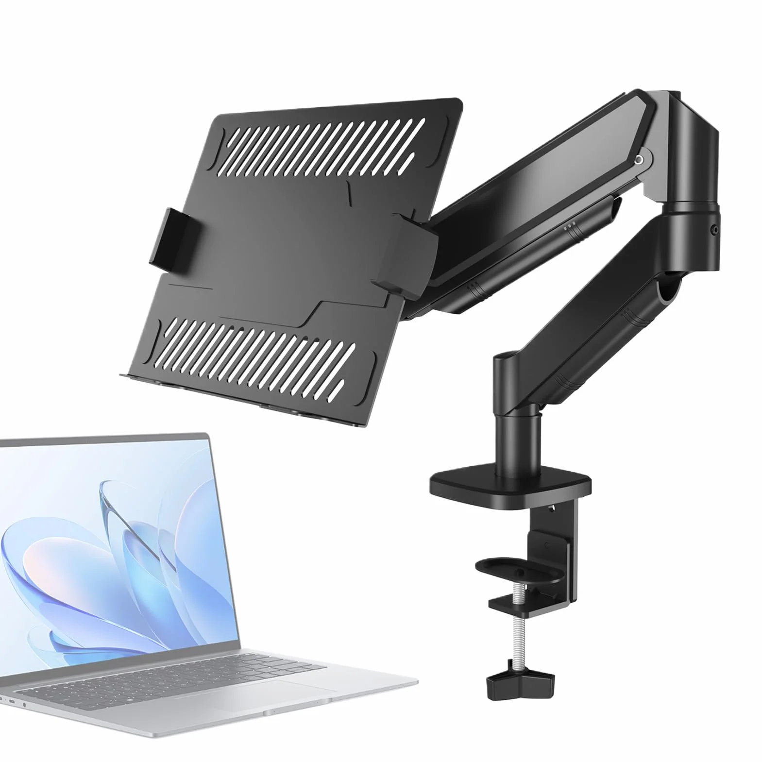Soporte Portátil Para Portátil Soporte Vertical Telescópico Para Ordenador | Elevador Ergonómico Para Computadora Para Oficina Dormitorio Hogar Estudio Sala Reuniones Cine Aula