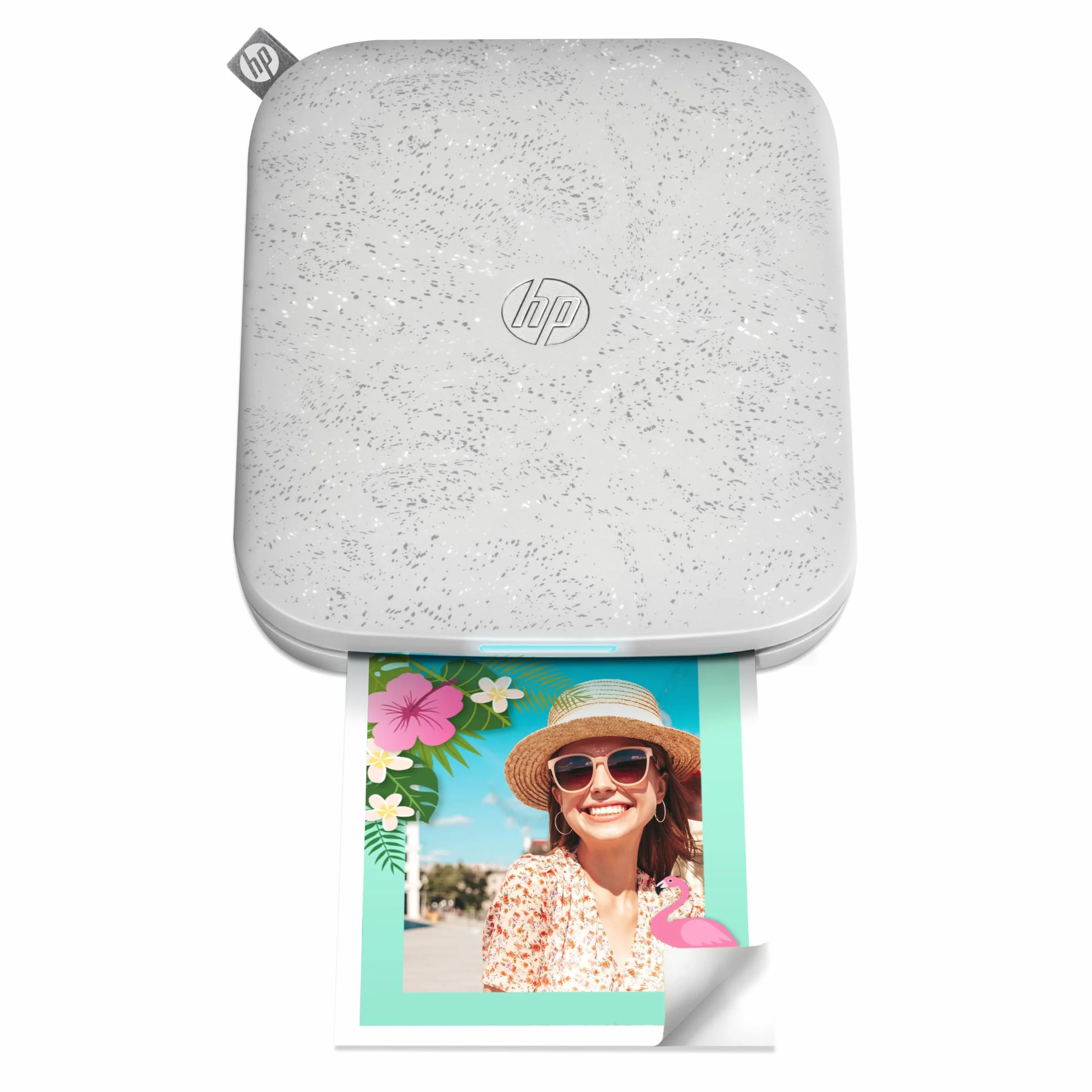 HP Sprocket 3x4 (8,9 x 10,8 cm) Impresora fotográfica portátil: Imprime Fotos al Instante y CREA álbumes de Recortes con Papel Zink Adhesivo. Ideal para el hogar o para Llevar a Todas Partes, Blanco.