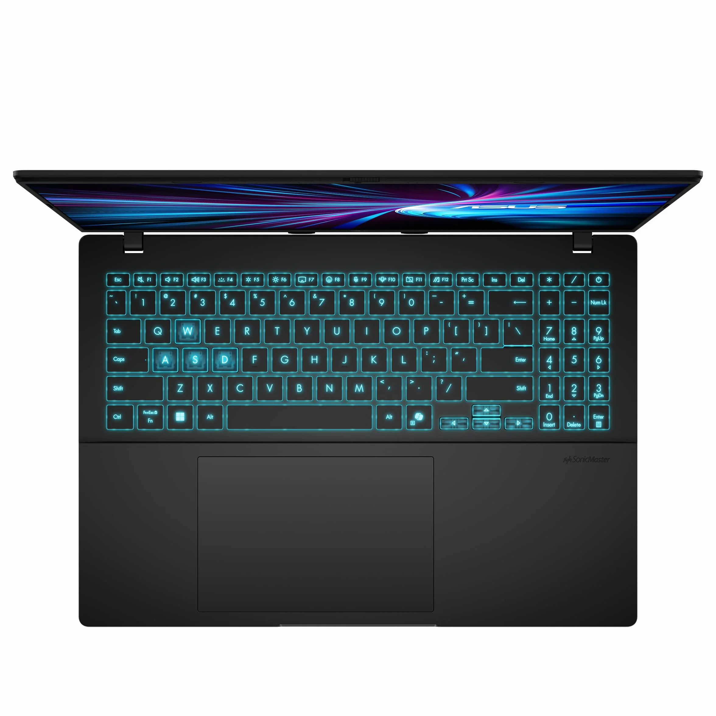 ASUS V16 V3607VM-RP011 - Ordenador Portátil Gaming de 16" WUXGA 144Hz (Intel Core 7 240H, 16GB RAM, 1TB SSD, NVIDIA RTX 5060 8GB, Sin Sistema Operativo) Negro Mate - Teclado QWERTY español