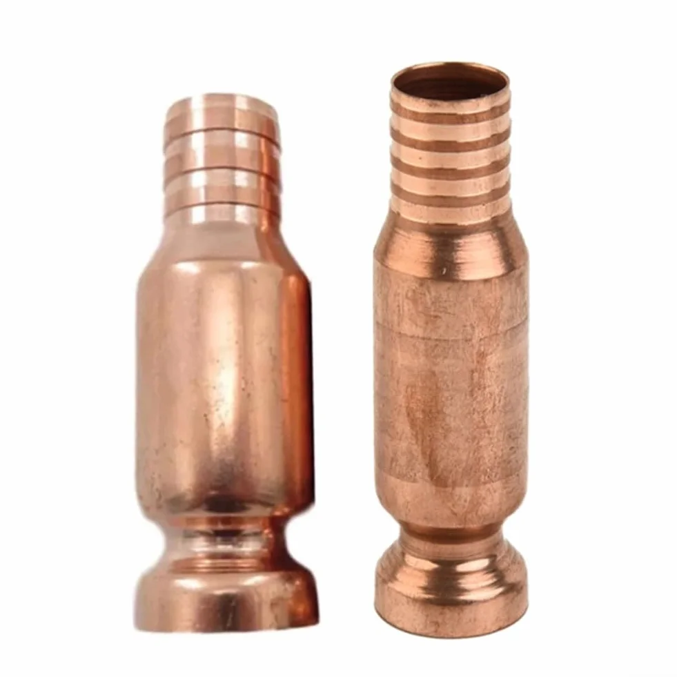 Sifón manual Besttoolifes para combustible, agua, aceite, transferencia de líquido autocebante, conector de latón, accesorios de cobre 15 mm 19 mm, paquete de 2