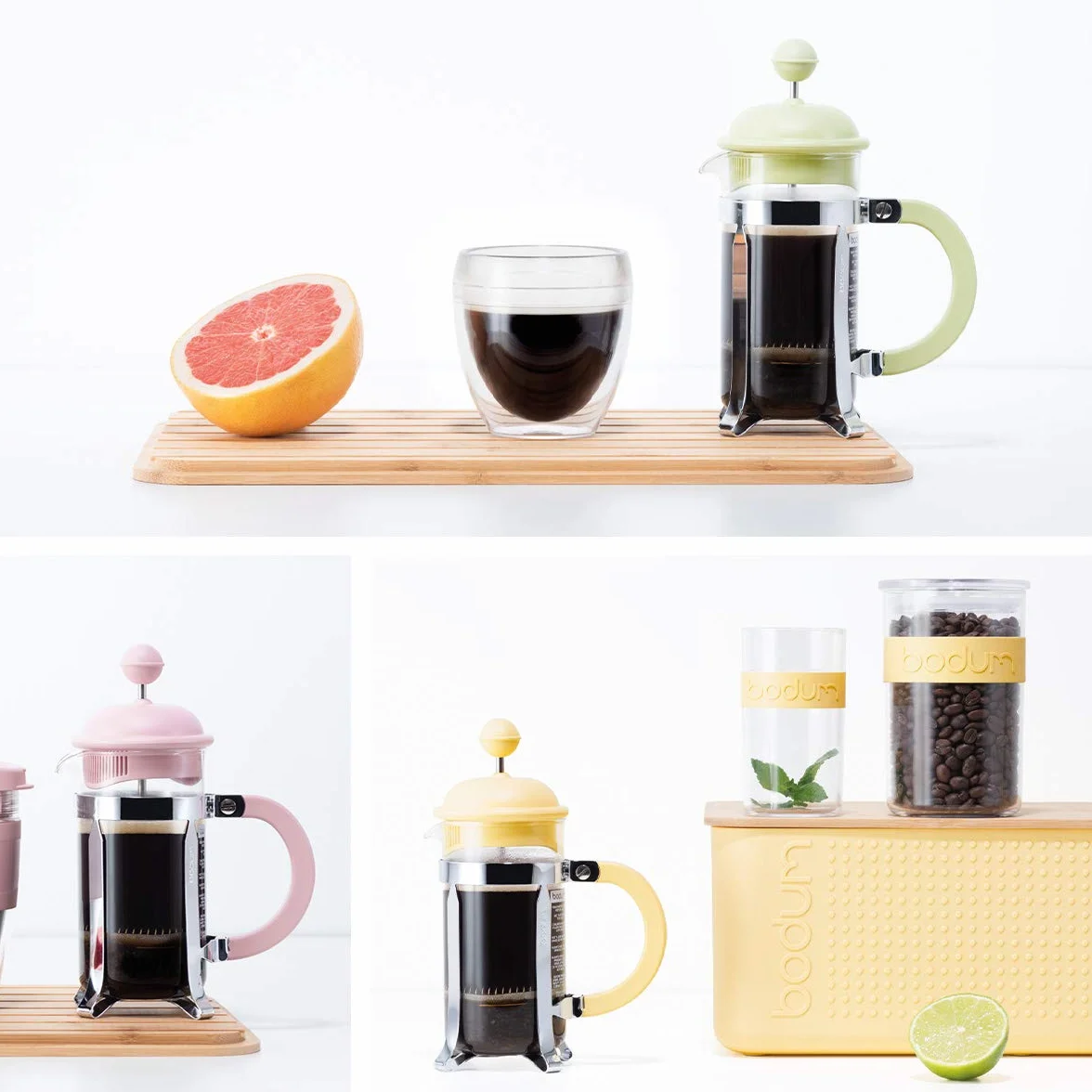 Bodum Cafetera 1913-913 3 tazas 0,35 l blanco crema