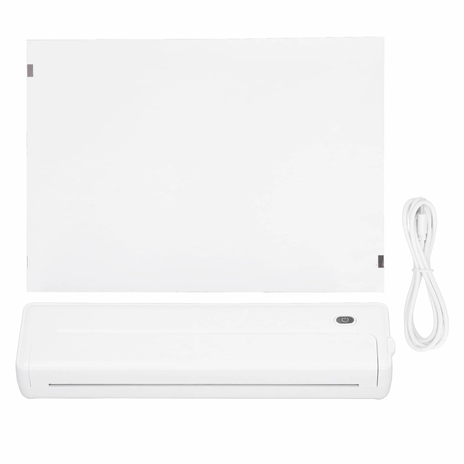 ciciglow Impresora Portátil Inalámbrica, Impresora Térmica Bluetooth de 210 Mm/218 Mm con Aplicación para iOS para Android, Impresora Móvil sin Tinta para Oficina, Hogar, Escuela