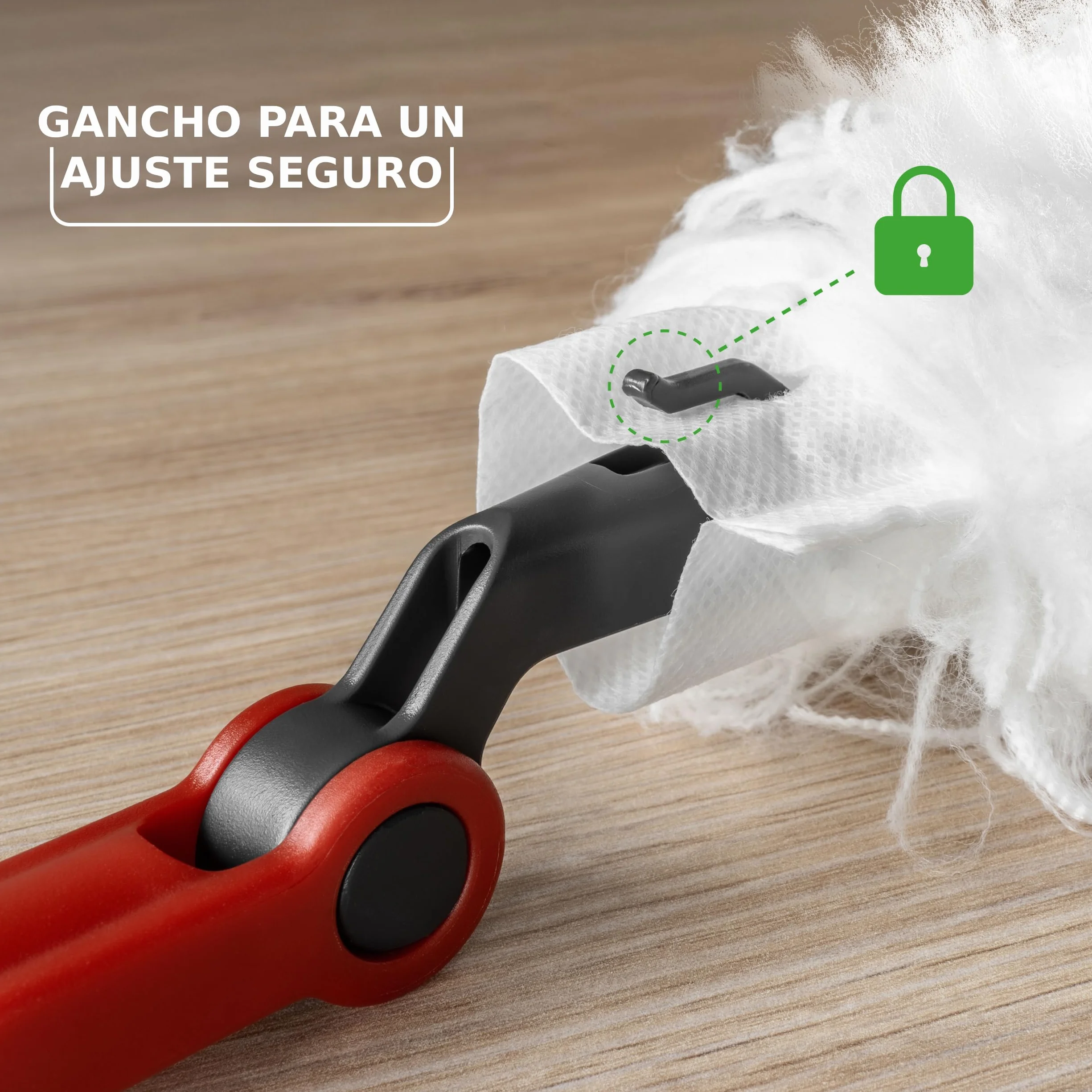 Vileda Flex & Catch Kit para Quitar Polvo 15 recambios Mango Extensible 93 cm