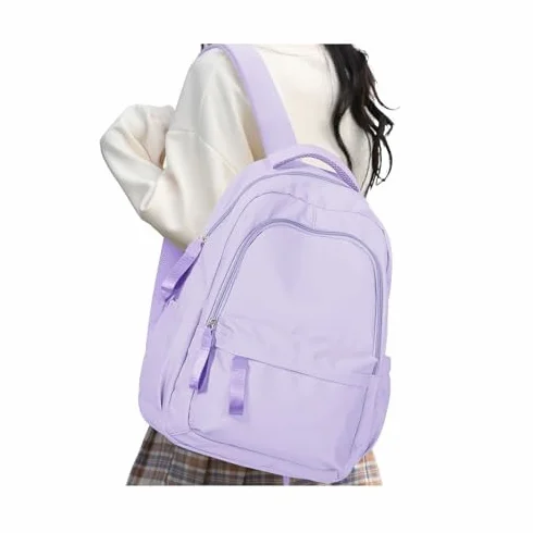 HYC00 Mochilas Portatil Mujer, 14 Pulgadas Mochila Escolar Adolescente Mochilas Instituto Chica Mochilas Colegio Mochila Universitaria Mochila Mujer Trabajo Impermeable Mochilas Tipo Casual Backpack