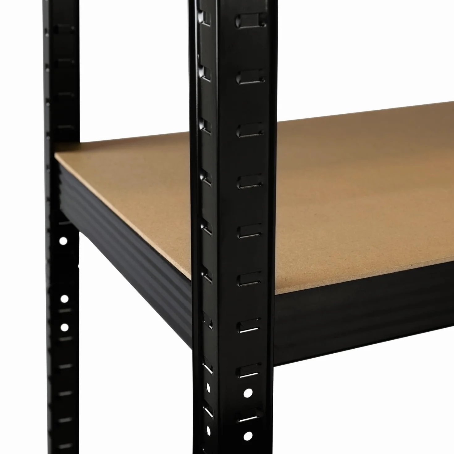 Estantería Modular Almacenaje Acero MDF Antihumedad 5 Baldas Ajustables Carga Máxima 875Kg 90x40x180cm