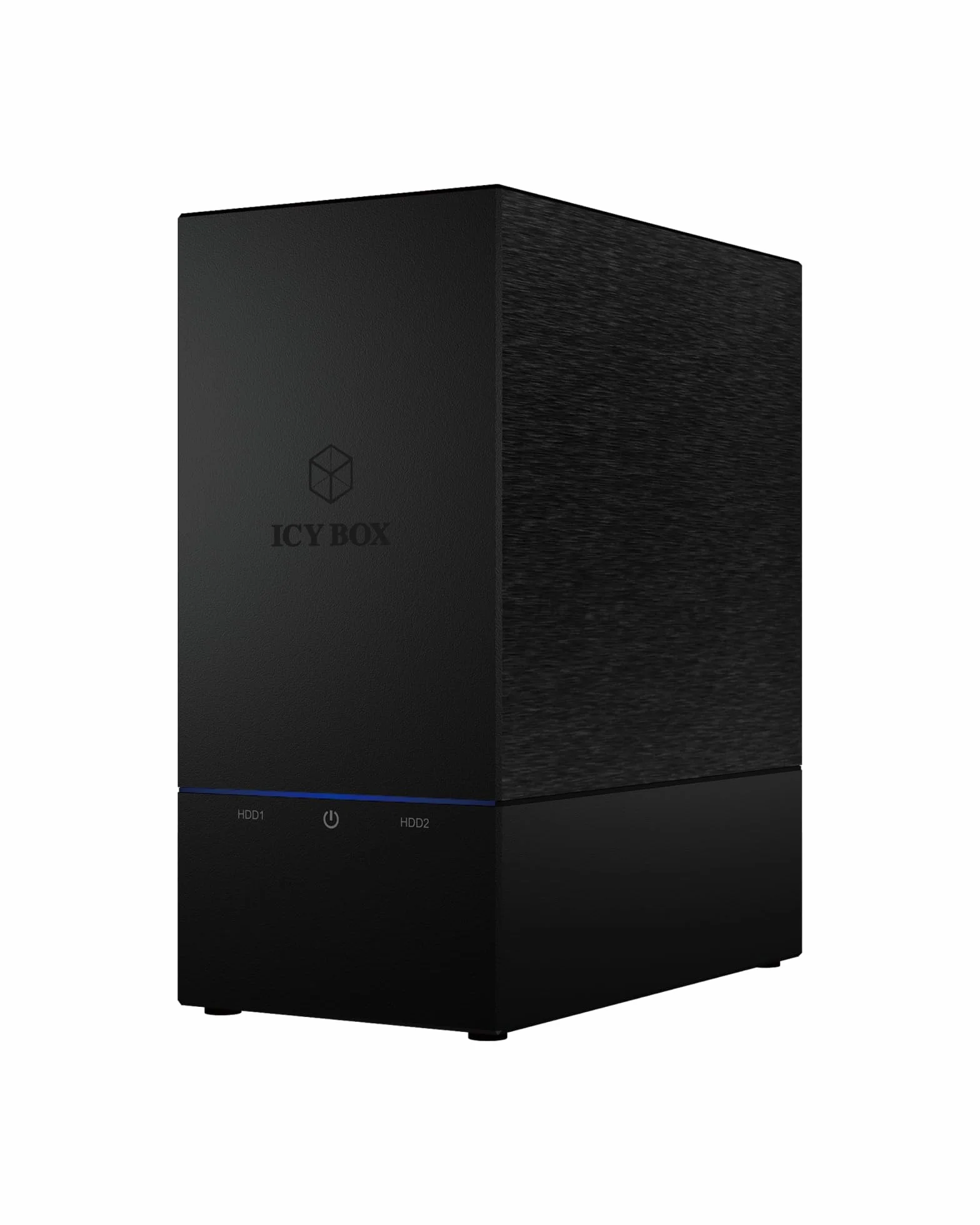 Icy Box IB-RD3621U3 60045 - Sistema Raid Externo (0/1/single/l) para 2 Discos Duros SATA de 3,5 Pulgadas, USB 3.0 (UASP), SATA III, Ventilador, Modo de Espera, Color Negro