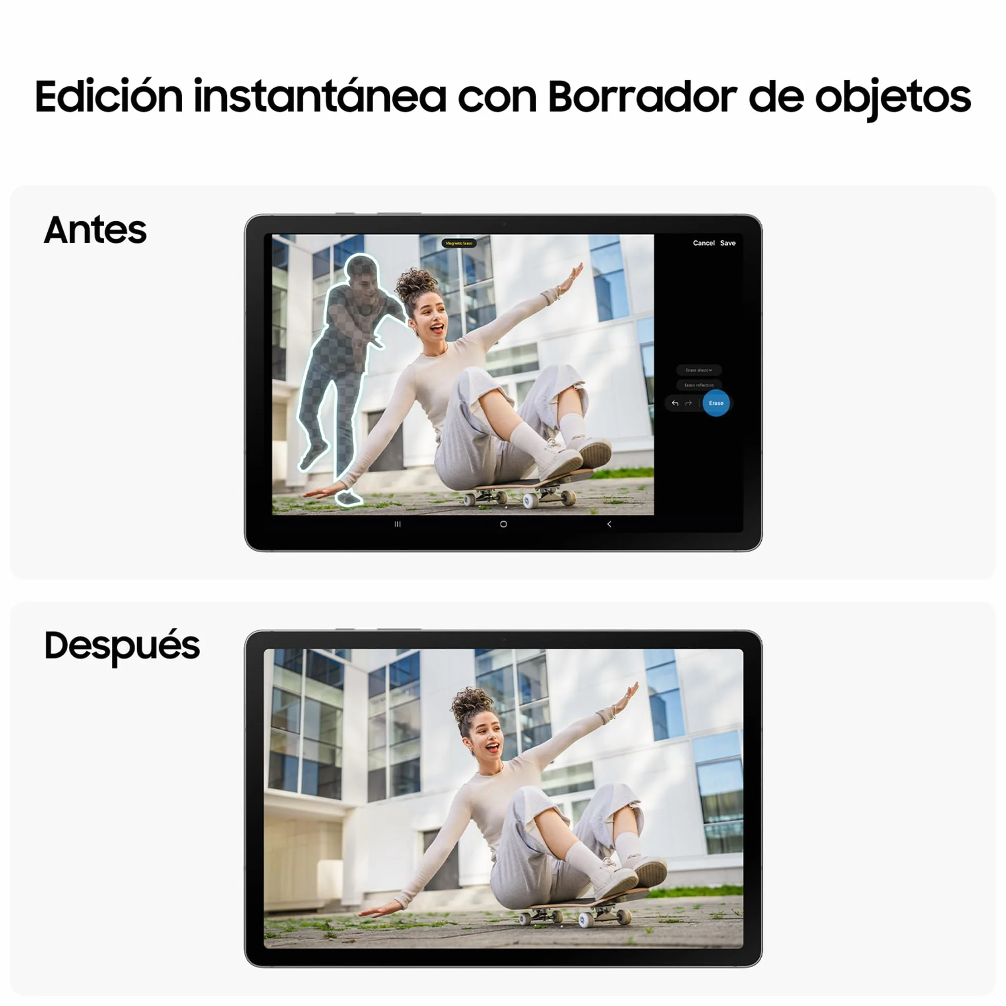 Samsung Galaxy Tab S10 Lite 128 GB Tablet con IA, S Pen, 6 GB RAM, Pantalla 10,9", Gris