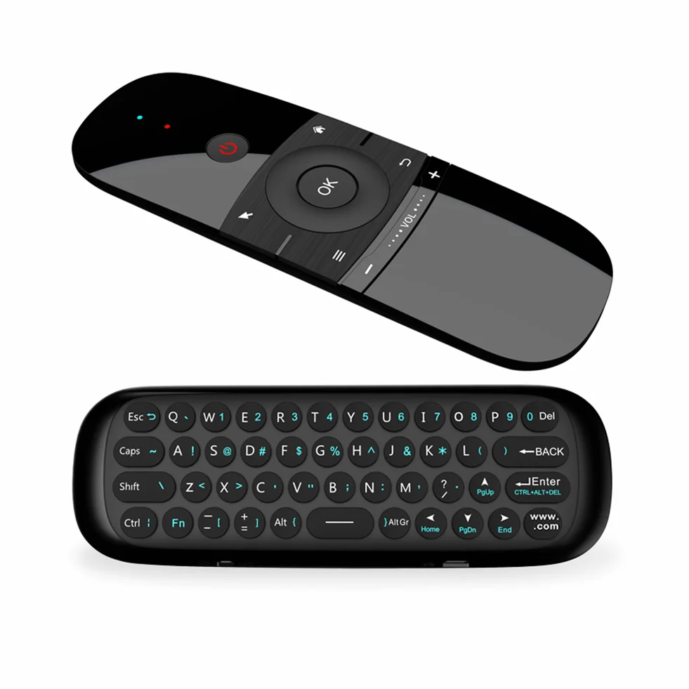 Ratón de Aire, Teclado Inalámbrico y Ratón para Android TV Box, Smart TV, Ordenador, portátil, proyector, HTPC, IPTV, Reproductor Multimedia