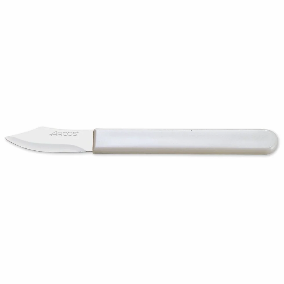 Arcos Cuchillo desetiquetador Acero Inoxidable 45 mm Mango Polipropileno Blanco