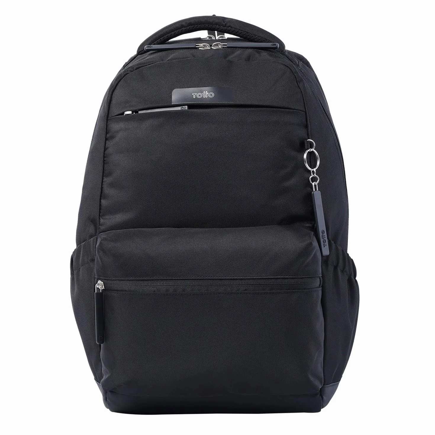 TOTTO - Mochila para Ordenador Portátil de 16 Pulgadas, Modelo Comfort, Capacidad 24 L, 2 Compartimentos, Bolsillos Botella, Correa para Maleta, Espaldar Ergonómico, Color Negro