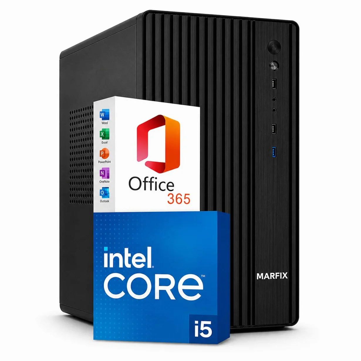 Pc Sobremasa Profesional Ordenedaor Sobremasa Nuevo Windows 11 Pro con Core i5 16 GB RAM WiFi - 240 GB SSD + 1000 HDD Pc Sobremasa Oficina Listo para Usar - Desktop Pc Computer Ordenador De Mesa