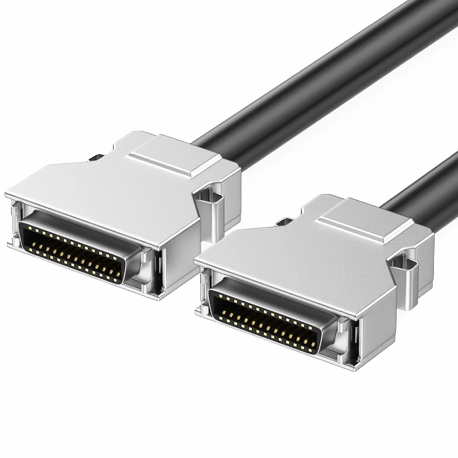 Cable SCSI de PVC de alta calidad SCSI hembra pin chapado en oro para transmisión de datos estable SCSI cable del escáner SCSI cable del quemador SCSI