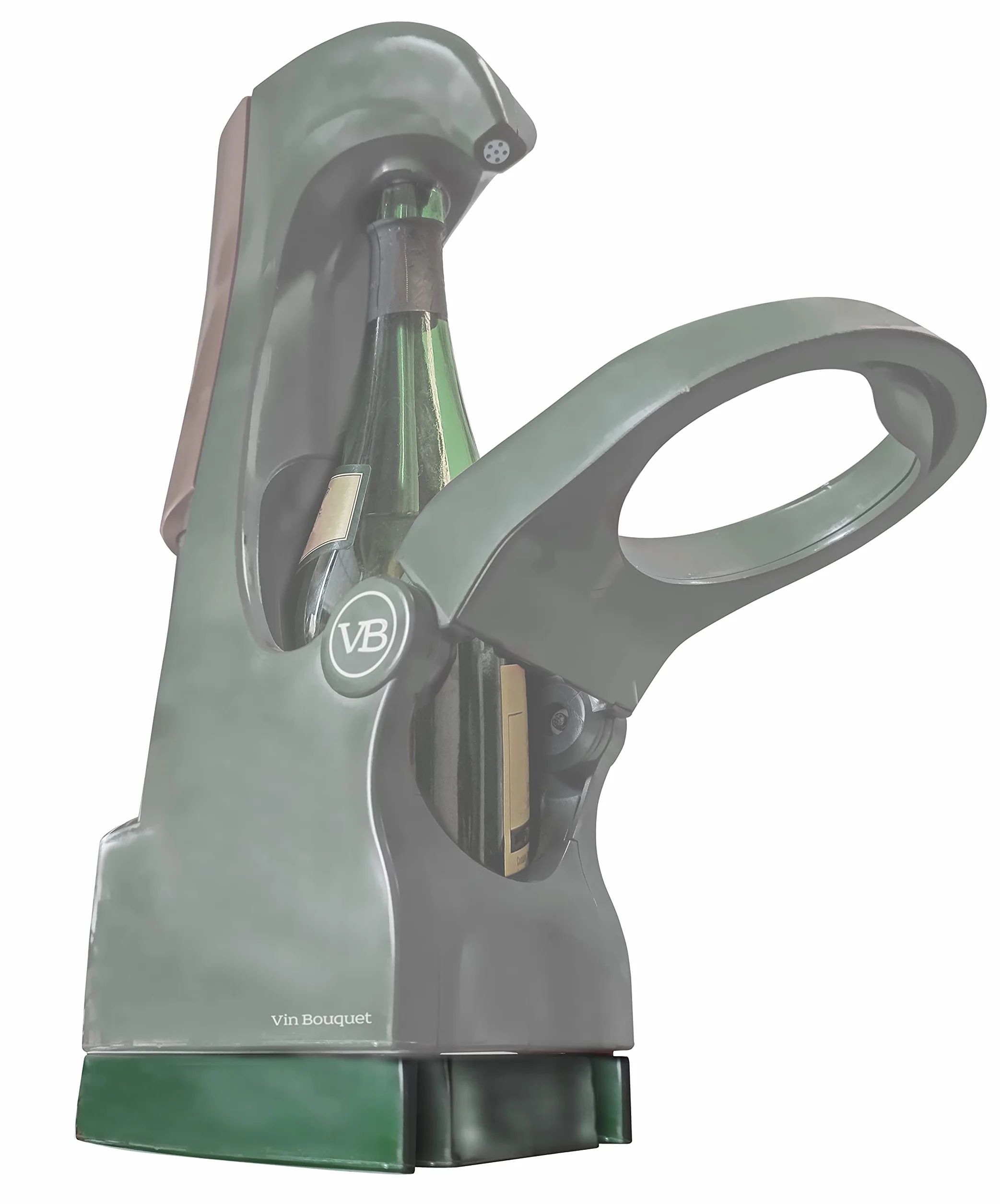 VB VIN BOUQUET FIA 936 Escanciador de Sidra Manual Plis Plas, Incluye Adaptador de Botella Vasca, Verde