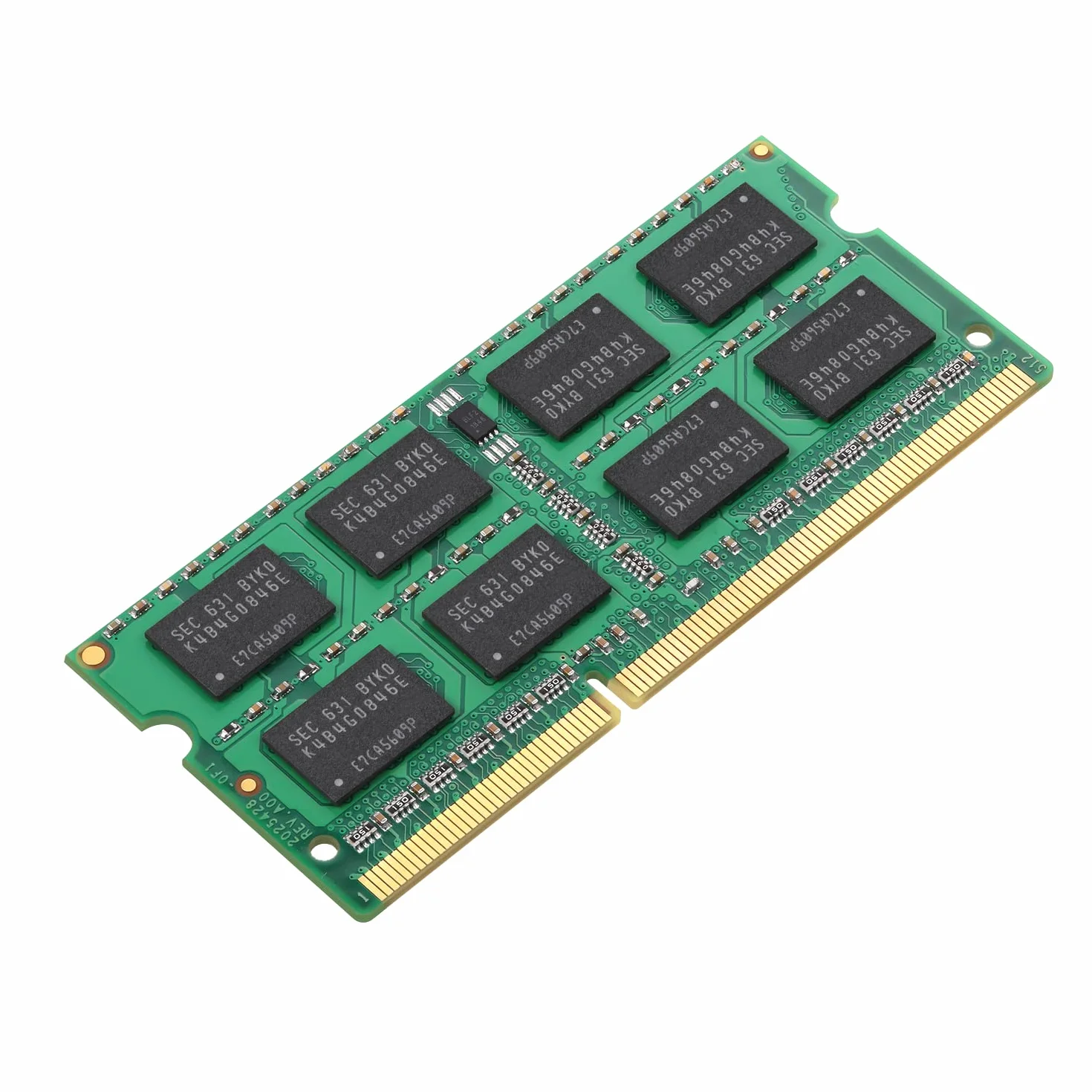 8 GB DDR3L 1600MHz PC3-12800 PC3L 12800S Non Buffered Non-ECC 1,35 V CL11 2Rx8 Dual Rank 204 Pines SODIMM Ordenador portátil Módulo de Memoria actualizado 8 GB