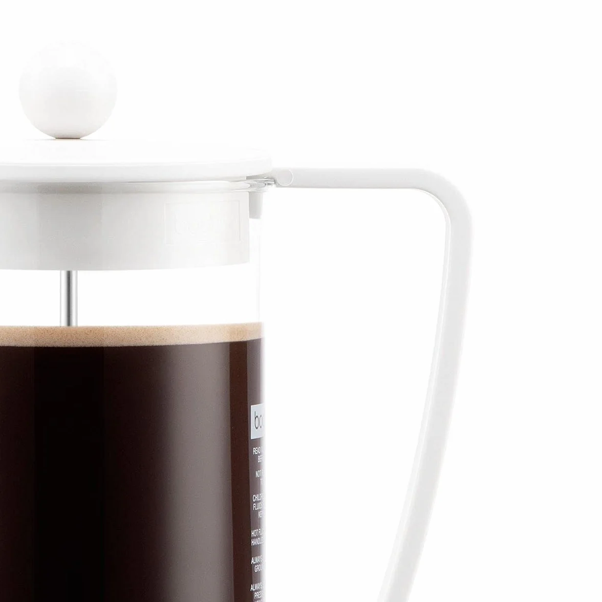 Bodum Brazil Cafetera 8 tazas 1 l plástico blanco crema