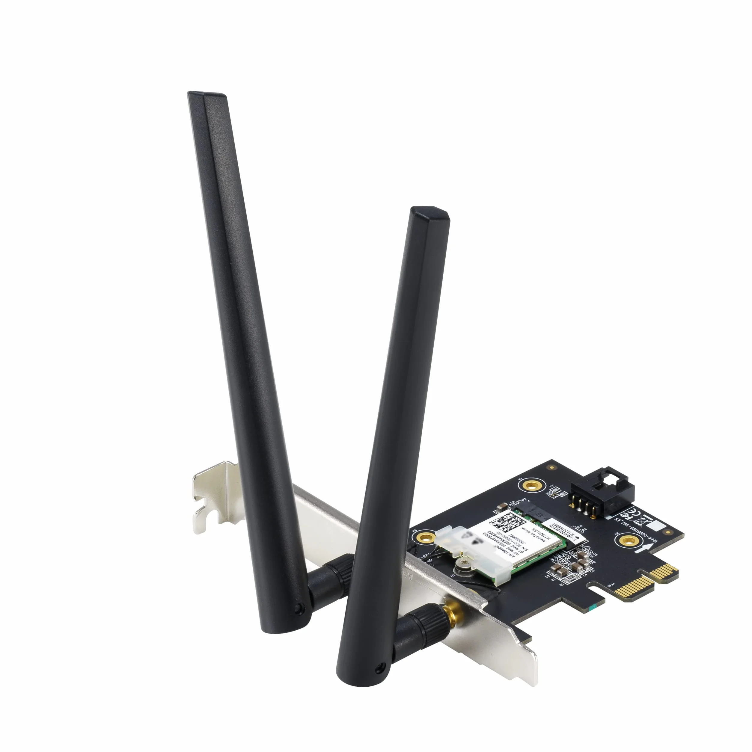 ASUS PCE-AX1800 - Tarjeta PCI-E Wi-Fi 6 (802.11ax) AX1800 de Doble Banda con Bluetooth 5.2, Seguridad de Red WPA3, OFDMA y MU-MIMO