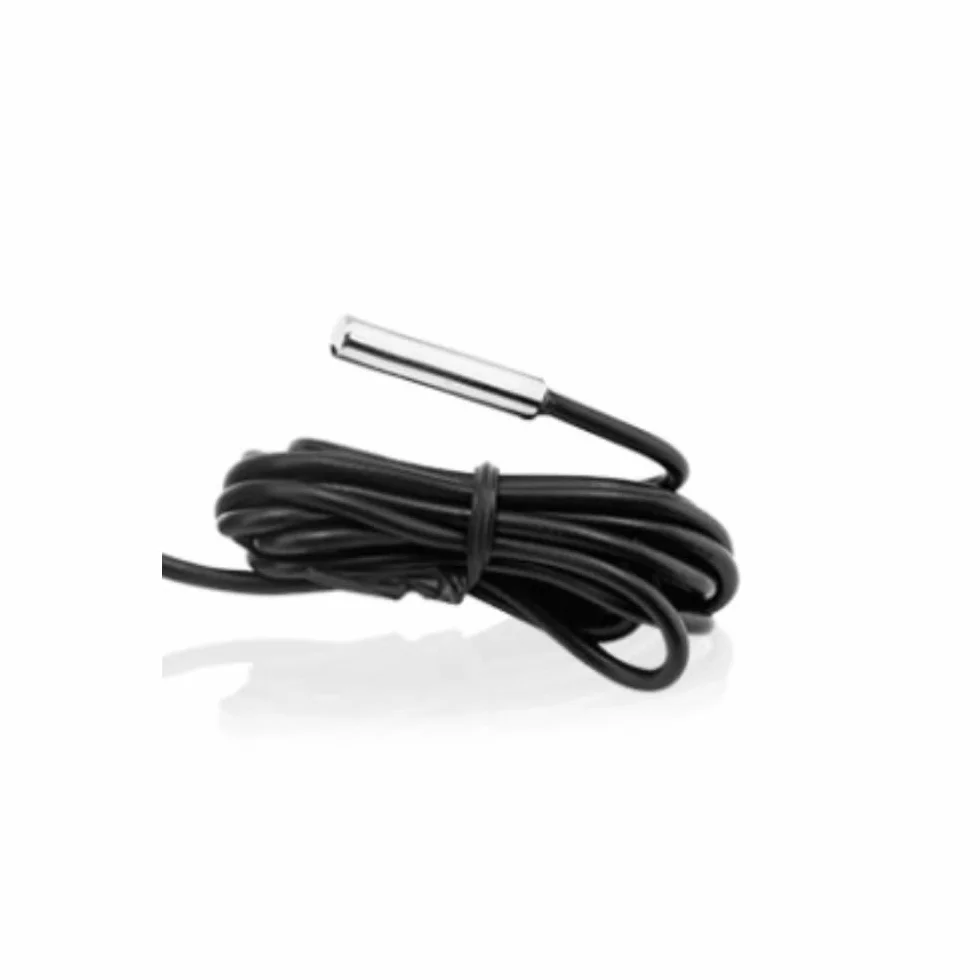 ARCELI Digital LCD Thermometer Control de temperatura con sonda externa para refrigerador Aquarium - Negro
