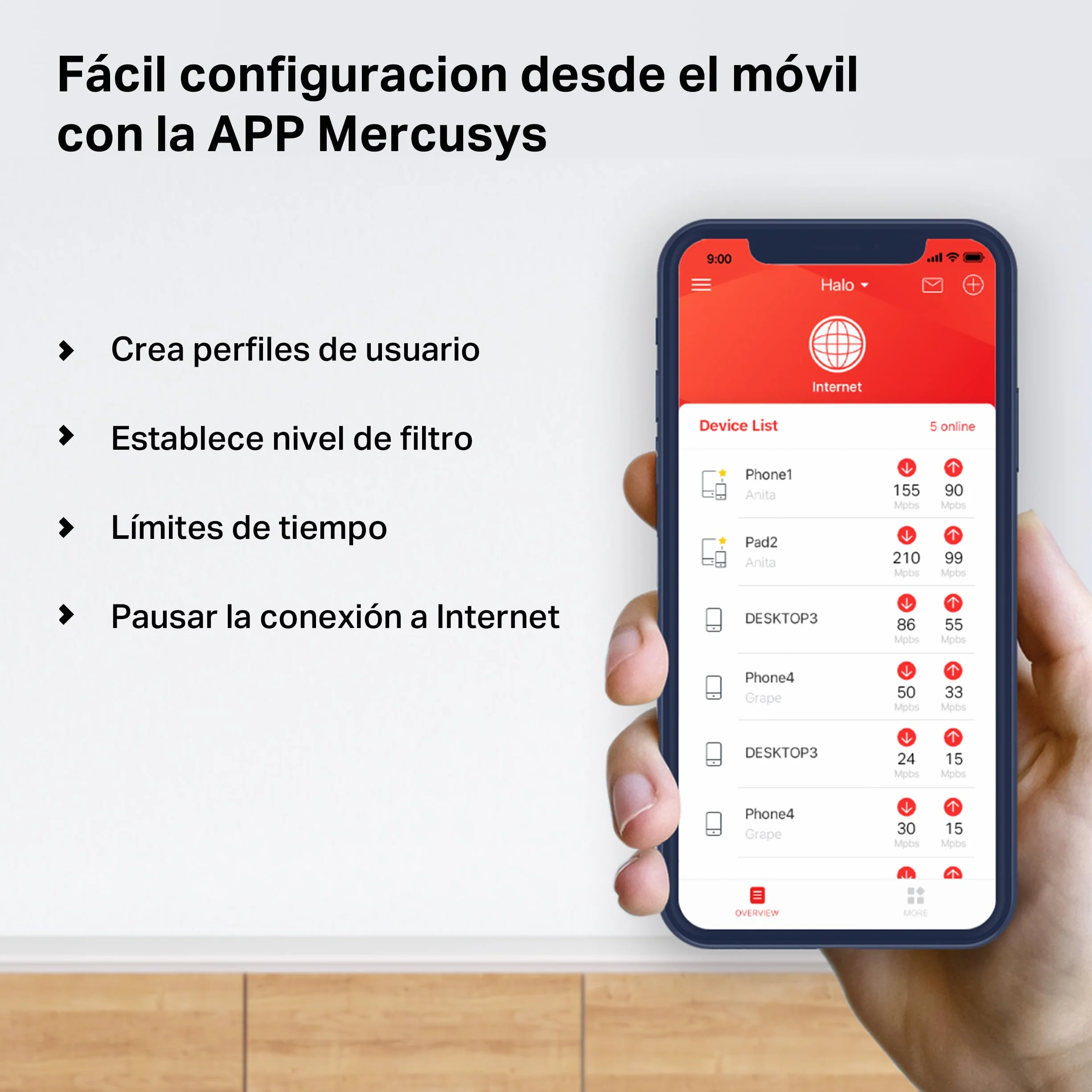 Mercusys HALO H1500X(2-Pack) - WiFi 6 Mesh AX1500Mbps, Cobertura de hasta 350 m², Conectar hasta 150 Dispositivos, WiFi de Doble Banda, Solución WiFi para Toda la casa, 3 Puertos Gigabit
