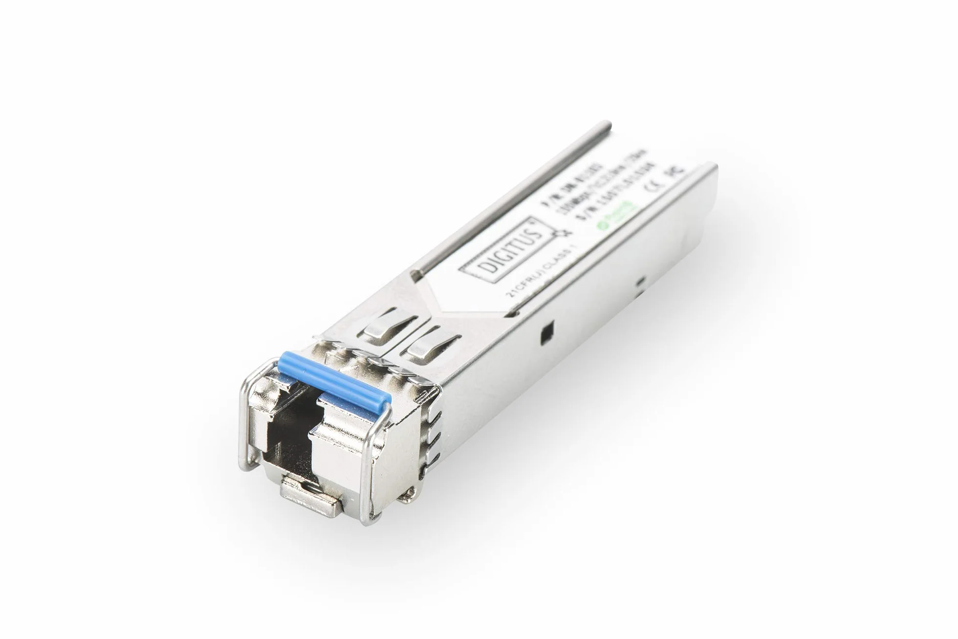 DIGITUS Módulo Gigabit SFP compatible con HP, Mini GBIC, modo único, LC Simplex (BiDi), Tx 1310 nm / Rx 1550 nm, 20 km, 1,25 Gbit/s.