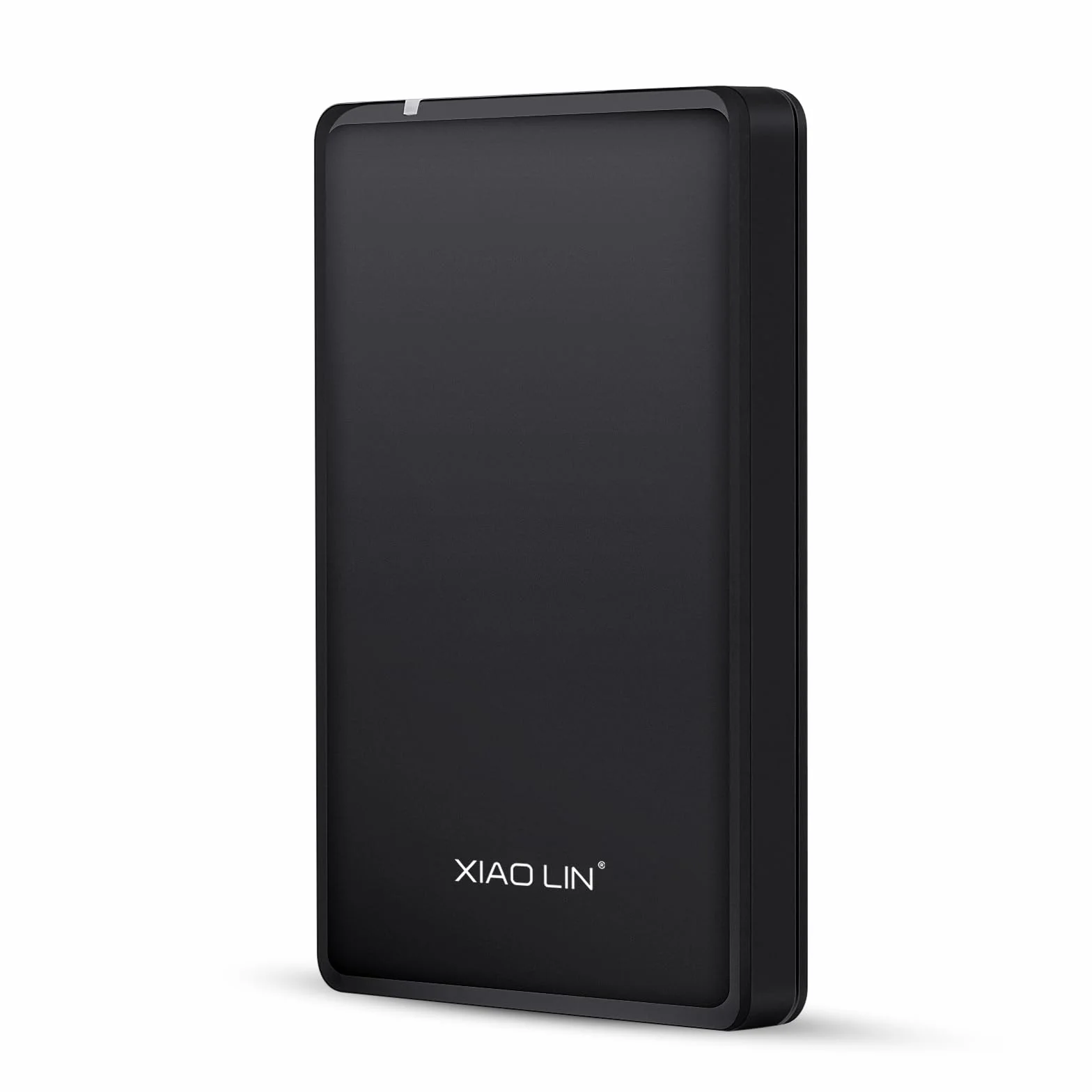 XIAO LIN Disco Duro Externo Portátil, 2,5 Pulgadas, USB 3.0, Compatible con PC, Mac, Portátil, Negro (500, GB)