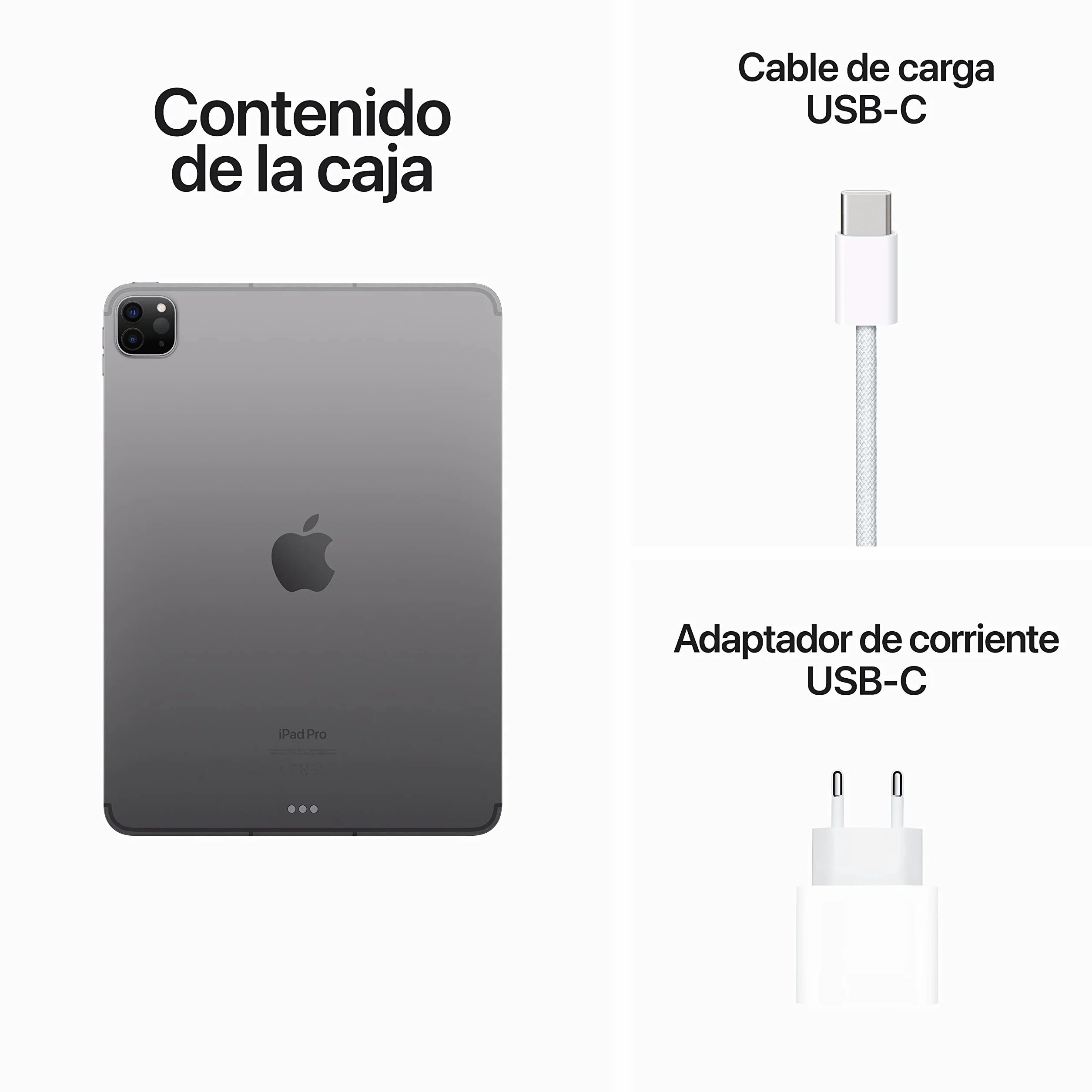 Apple 2022 11" iPad Pro (Wi-Fi, 128 GB) - Space Grau (4. Generation) (Reacondicionado)