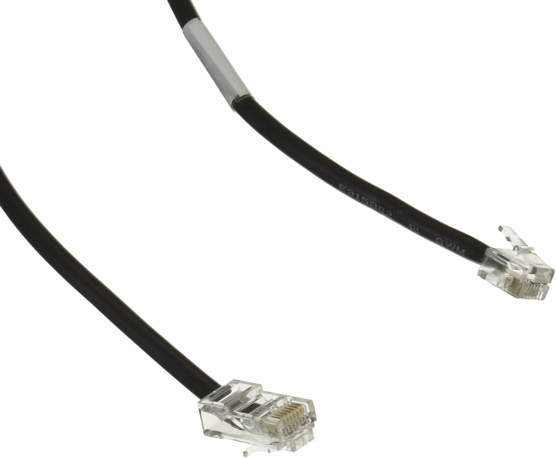 APG Cash Drawer RJ-12/RJ-45 - Cable de impresora (1,5 m, RJ-12, RJ-45, Male connector / Male connector, Negro, APG)