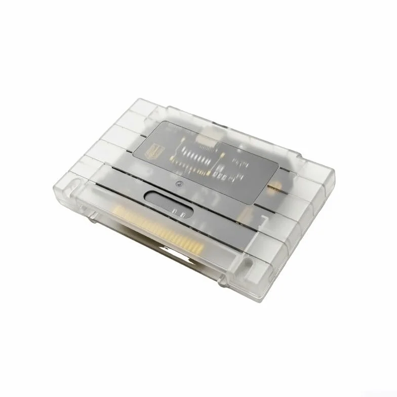 Tarjeta de memoria 3000 en 1 para consola de juegos SNES SFC, accesorios de cartucho multijuego con colección de juegos retro clásicos para entusiastas de los juegos (para EE. UU. blanco)