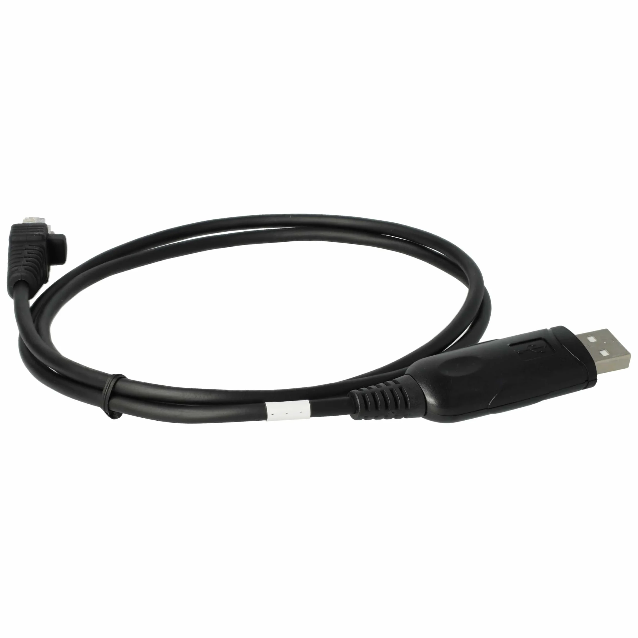 vhbw Cable de programación USB compatible con Motorola SM50 Pro3100, SM120, SM10, PM400, Pro5100, Modelos con conector RJ45, Pro7100 radio, negro