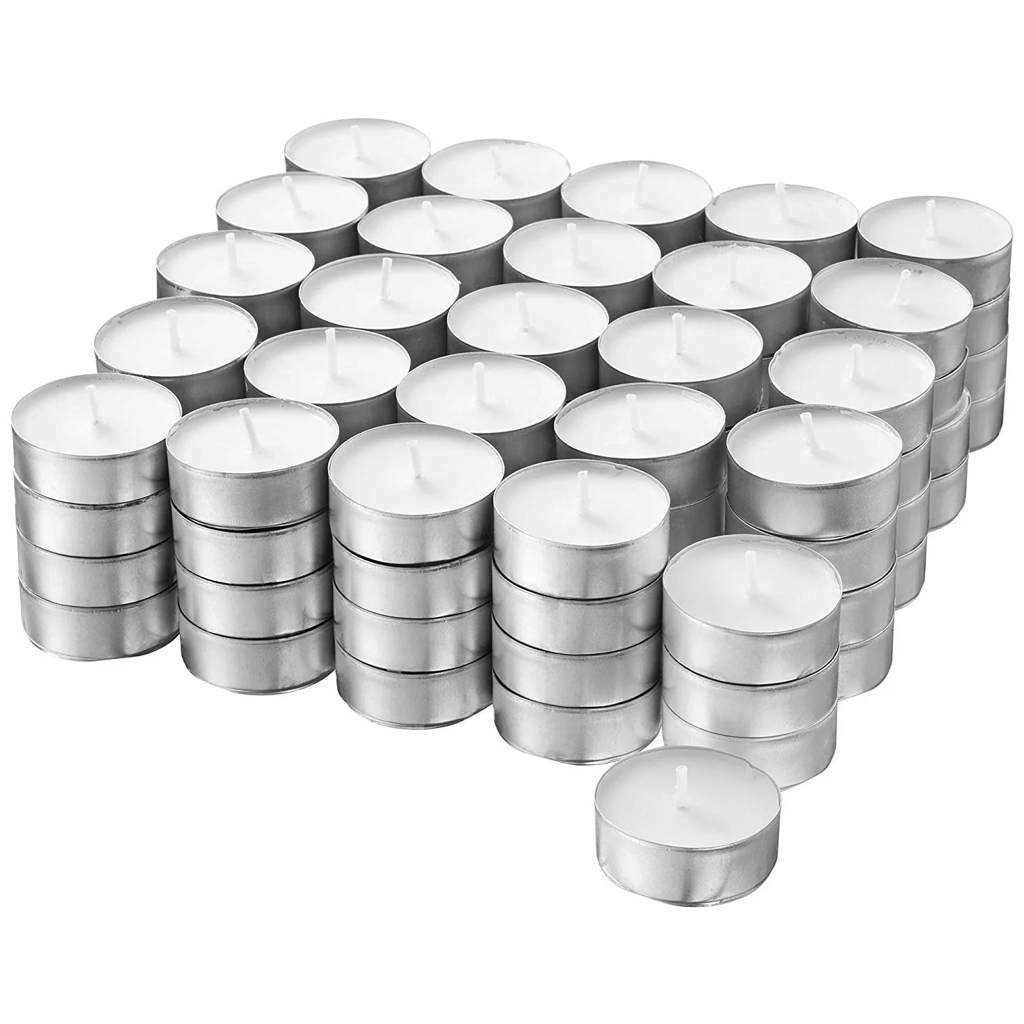 Glimma IKEA - Velas de té (100 unidades), color blanco